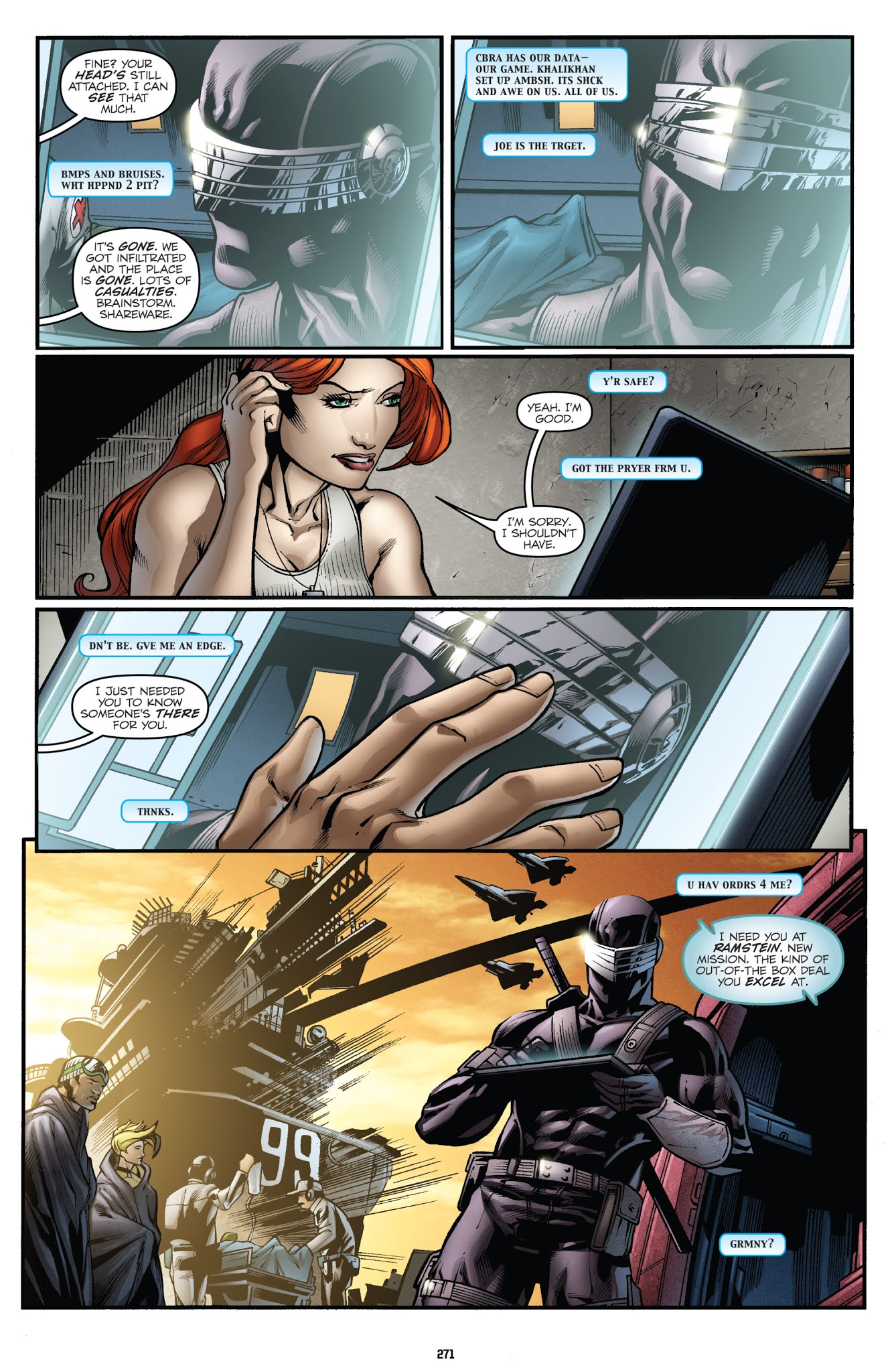 Read online G.I. Joe: The IDW Collection comic -  Issue # TPB 6 - 268