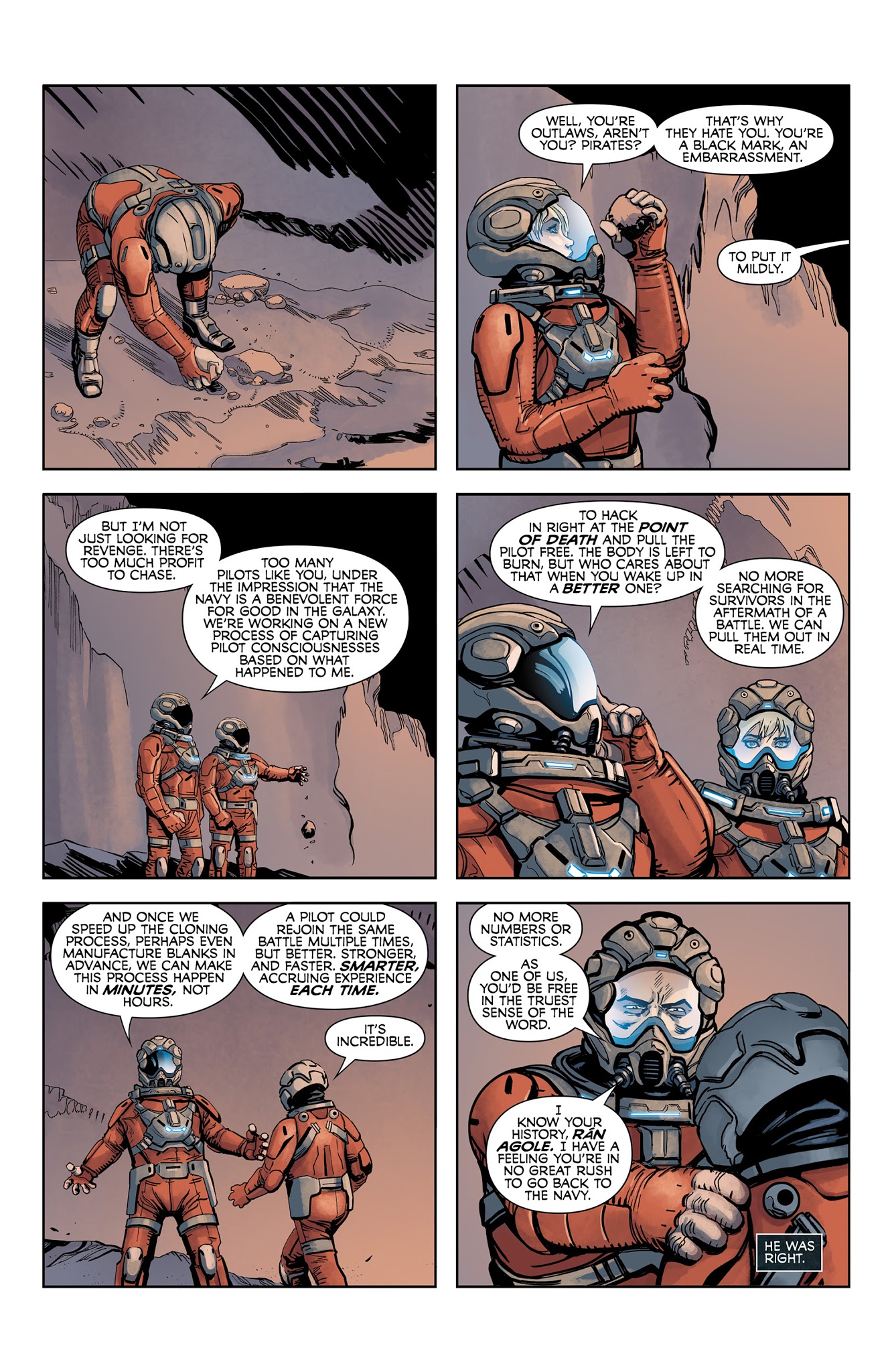 Read online EVE: Valkyrie comic -  Issue #2 - 14