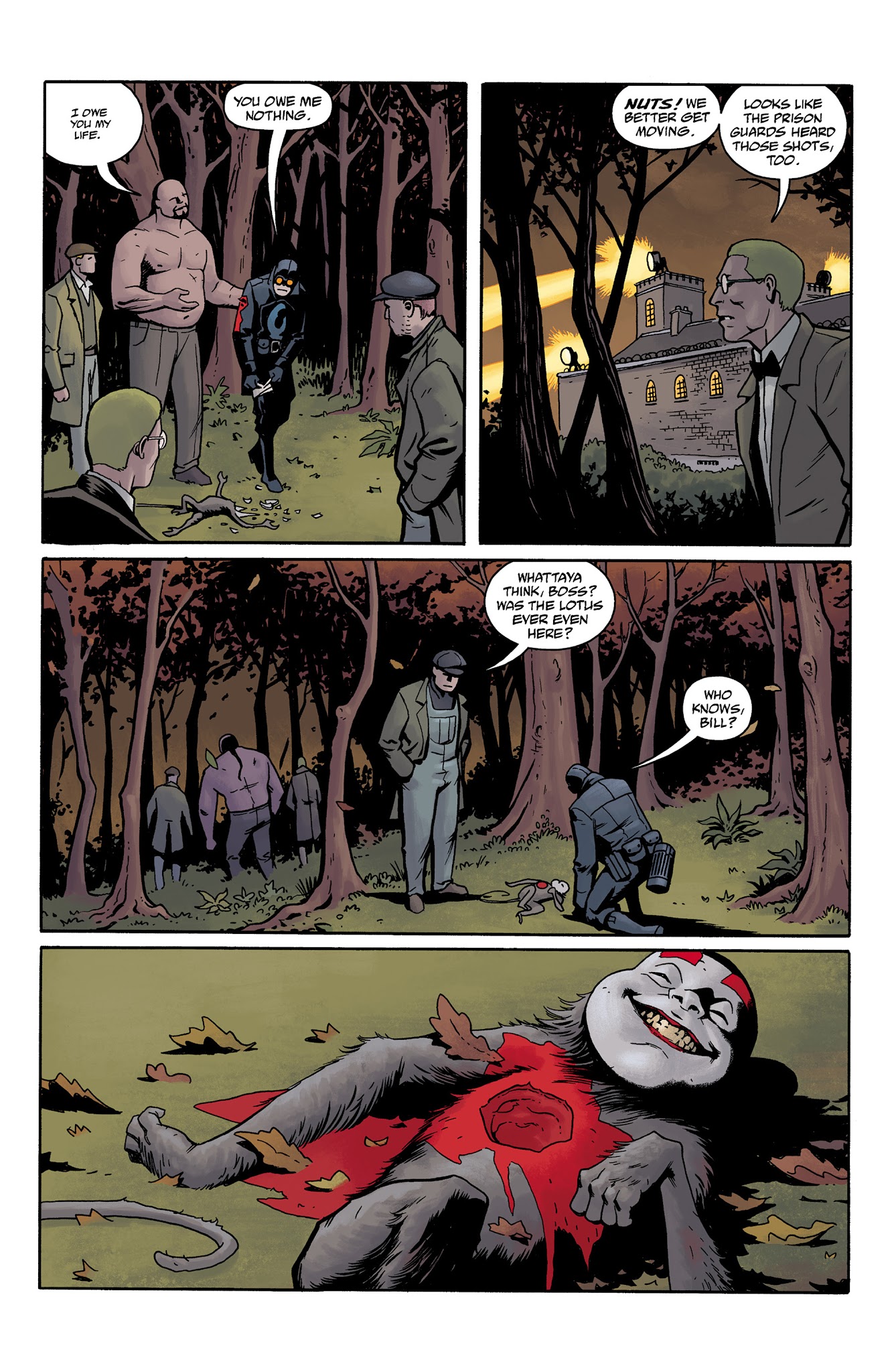 Read online Lobster Johnson: Mangekyō comic -  Issue # Full - 23