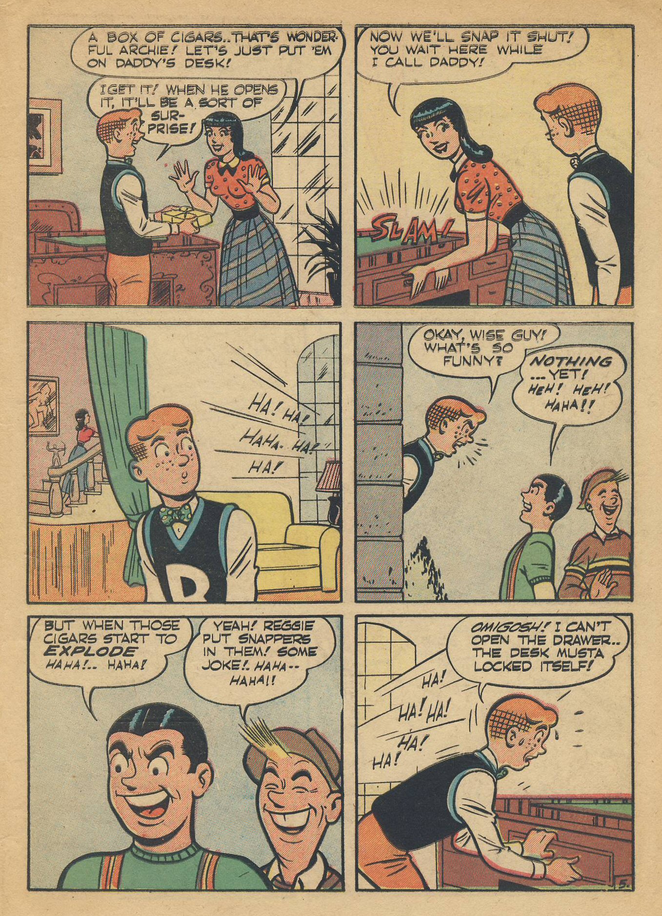 Read online Archie Comics comic -  Issue #051 - 6