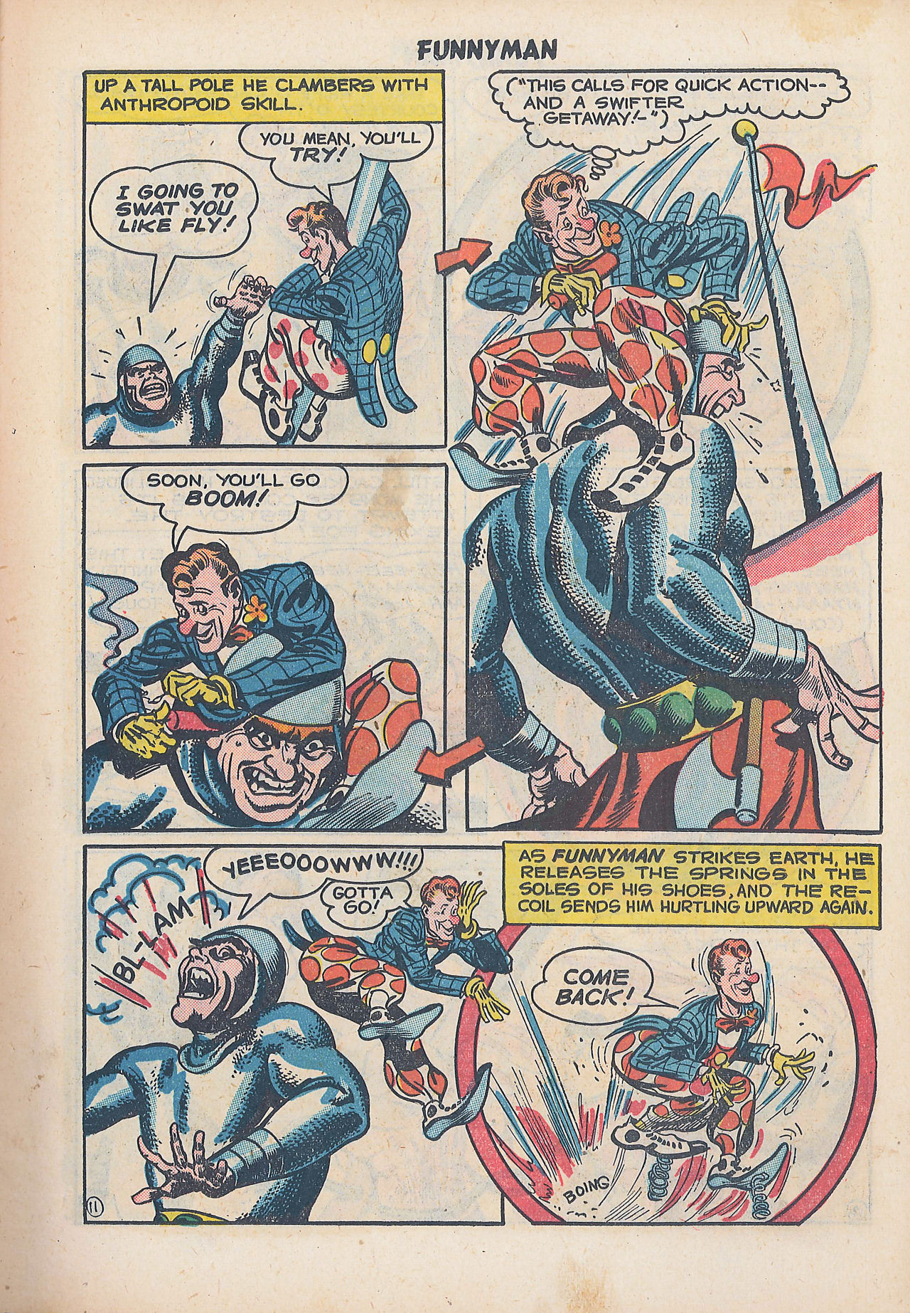 Read online Funnyman comic -  Issue #4 - 13
