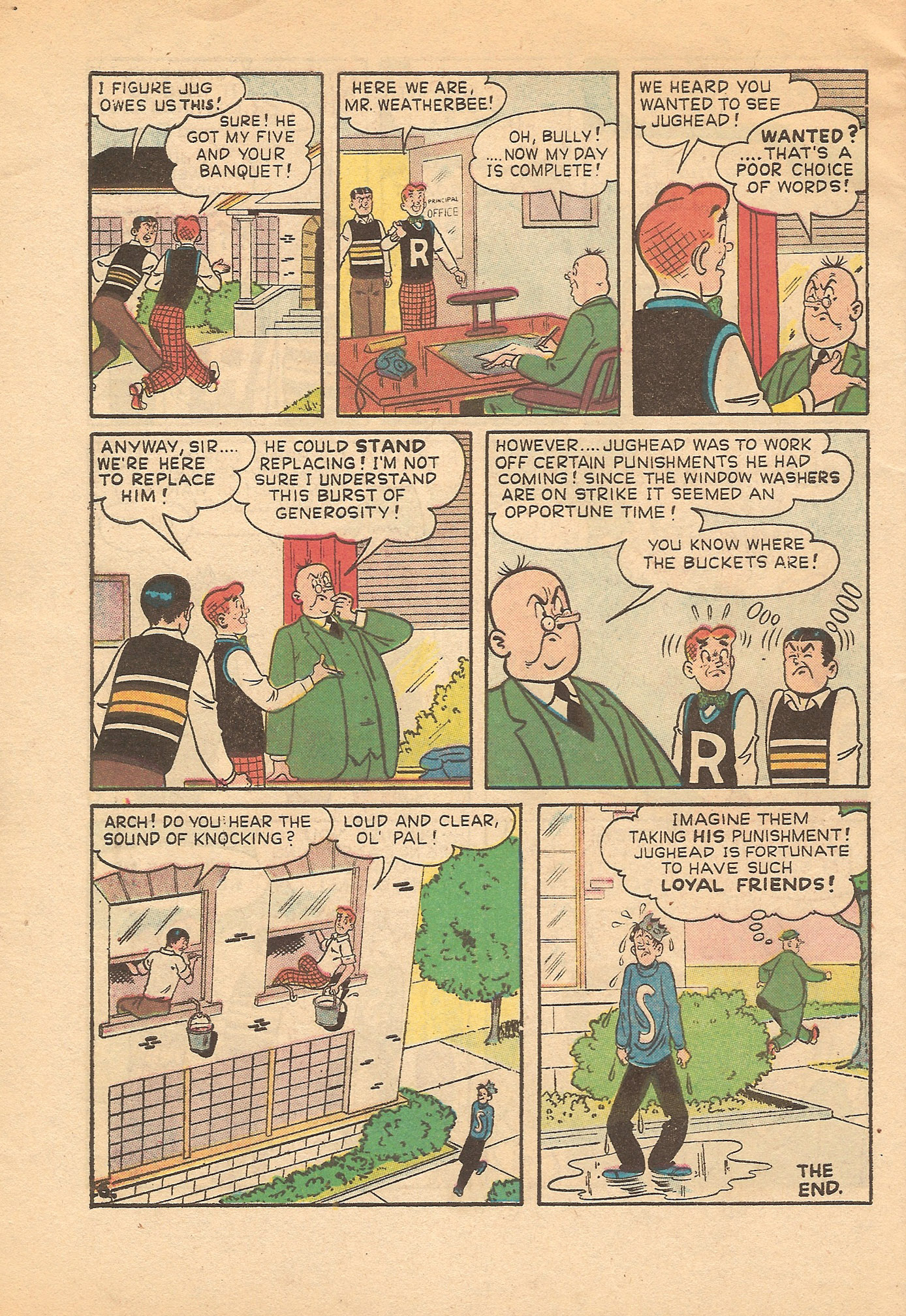 Read online Archie's Pal Jughead comic -  Issue #45 - 34