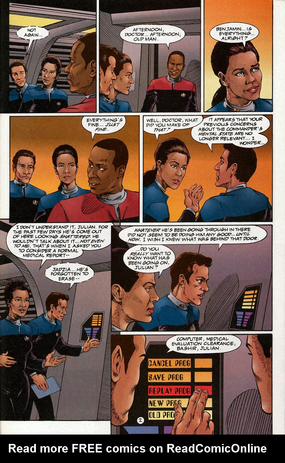 Read online Star Trek: Deep Space Nine (1993) comic -  Issue #6 - 23