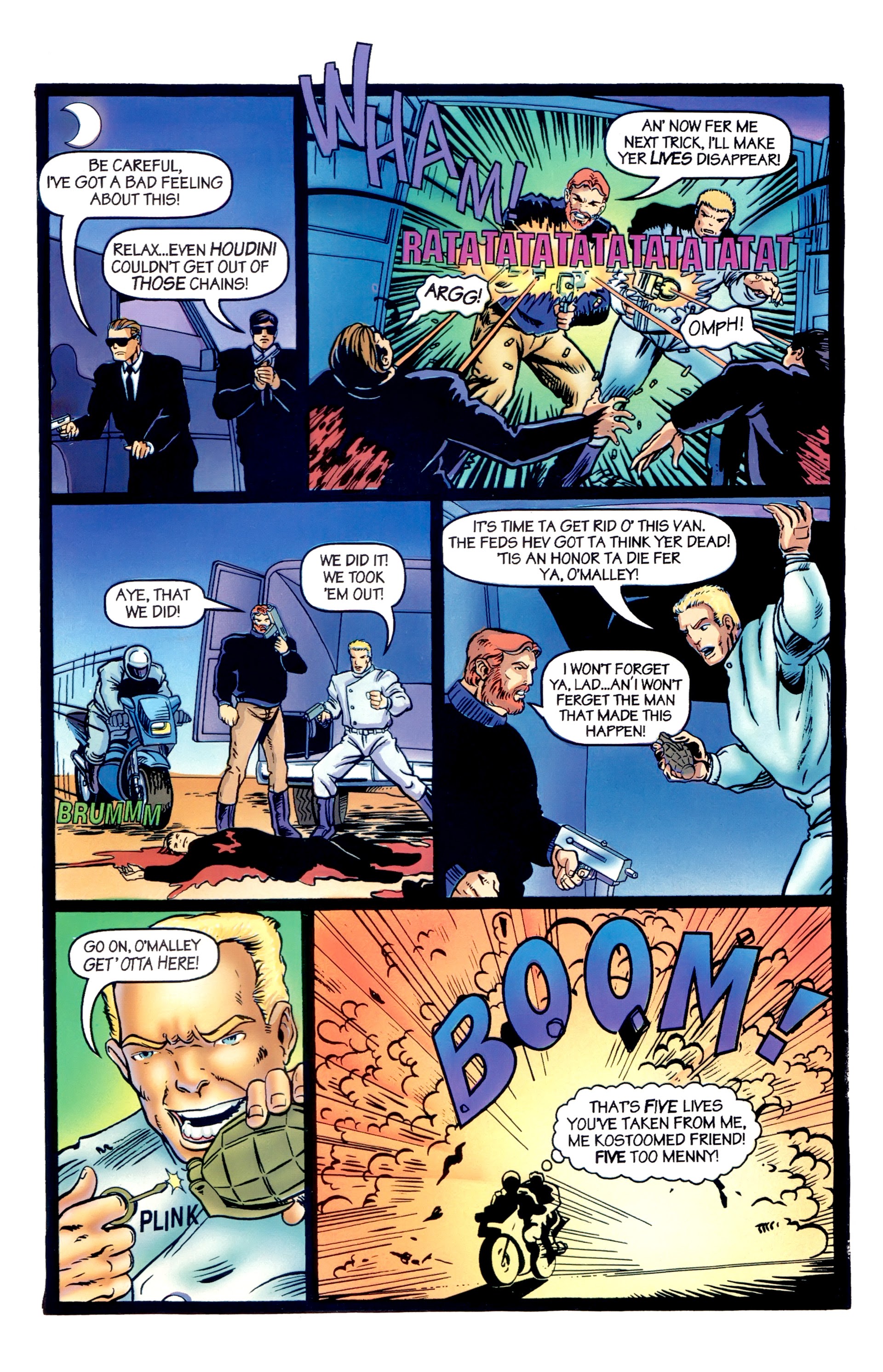 Read online Bloodfire comic -  Issue #8 - 21