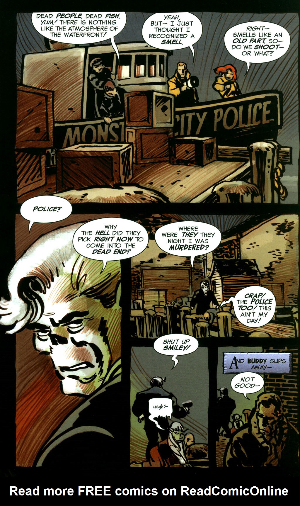Read online Frankenstein Mobster comic -  Issue #4 - 3