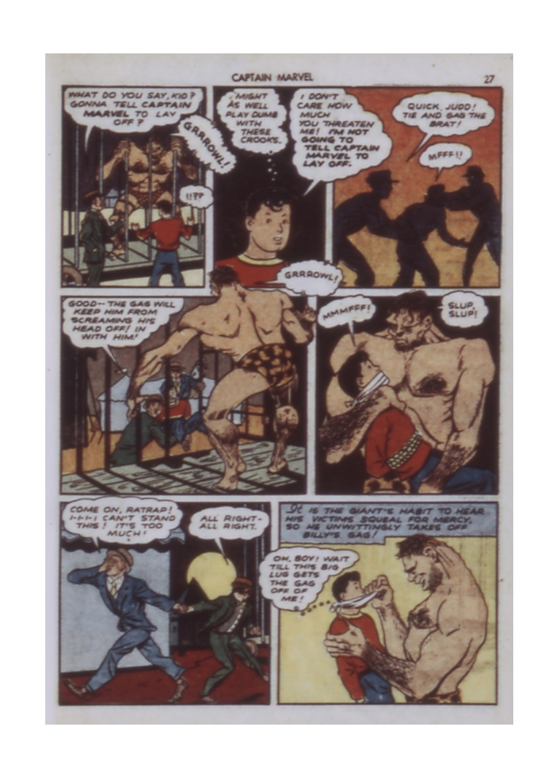 Read online Captain Marvel Adventures comic -  Issue #6 - 27