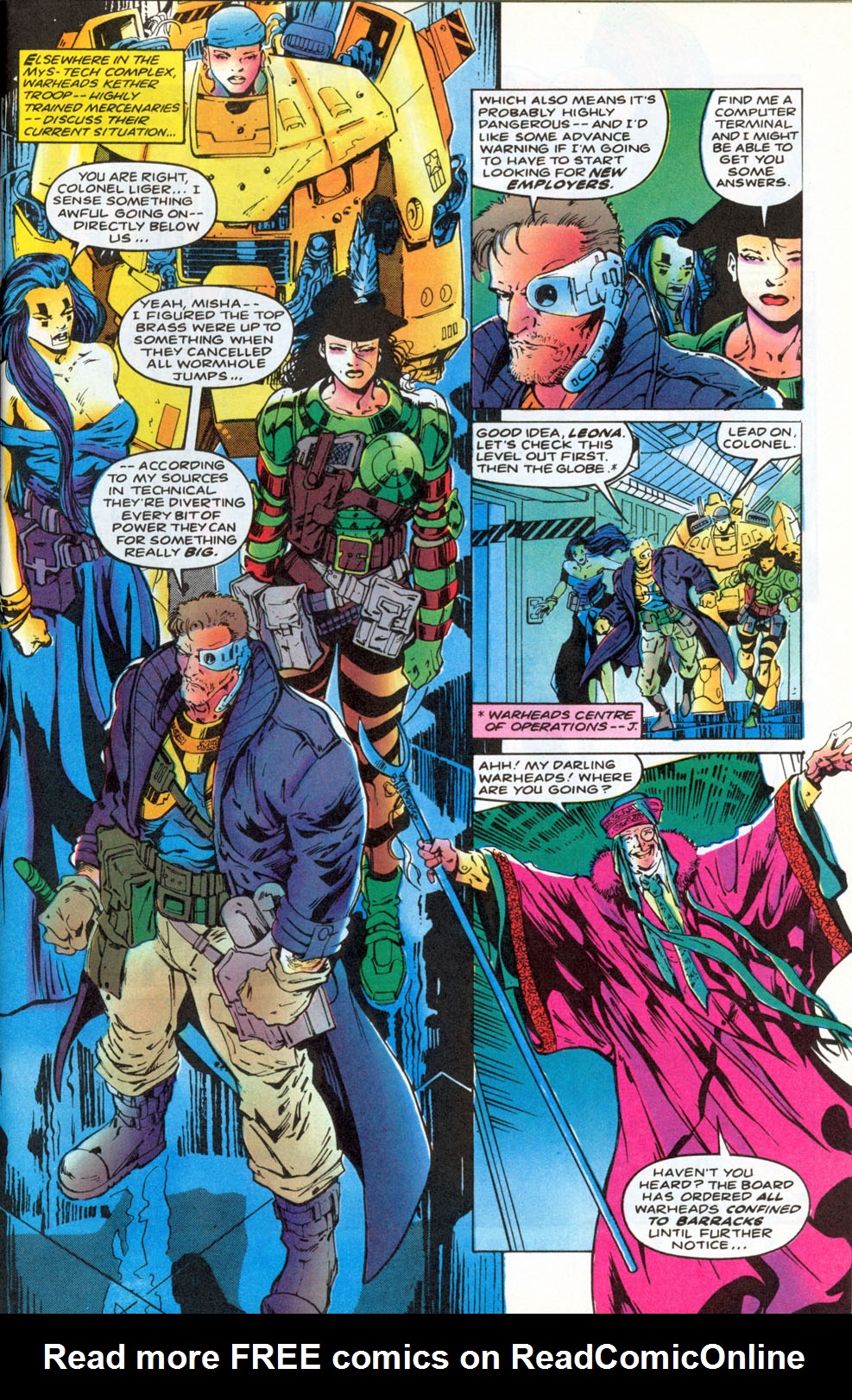 Read online Mys-Tech Wars comic -  Issue #1 - 18