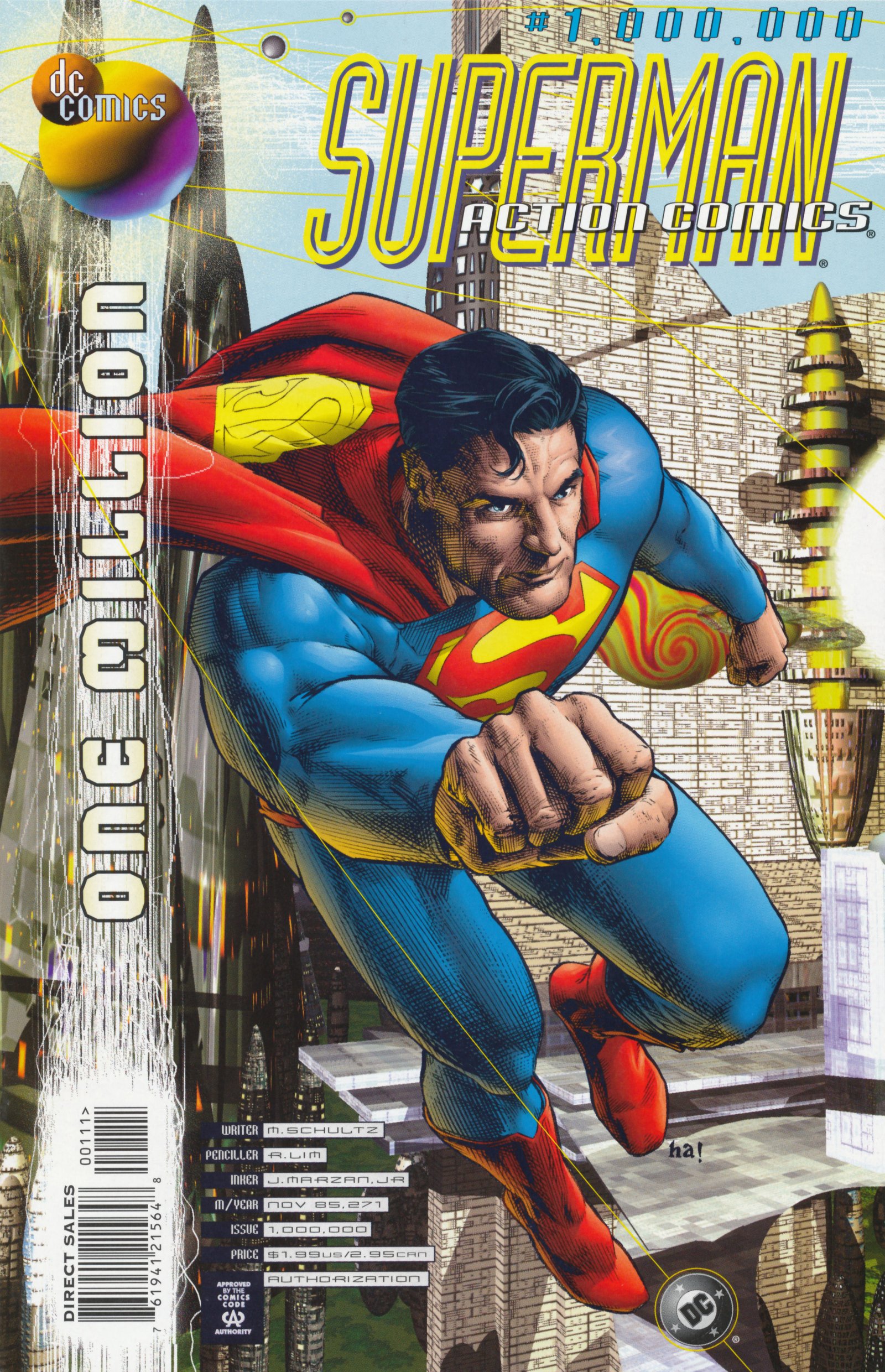 Read online Action Comics (1938) comic -  Issue #1,000,000 - 1