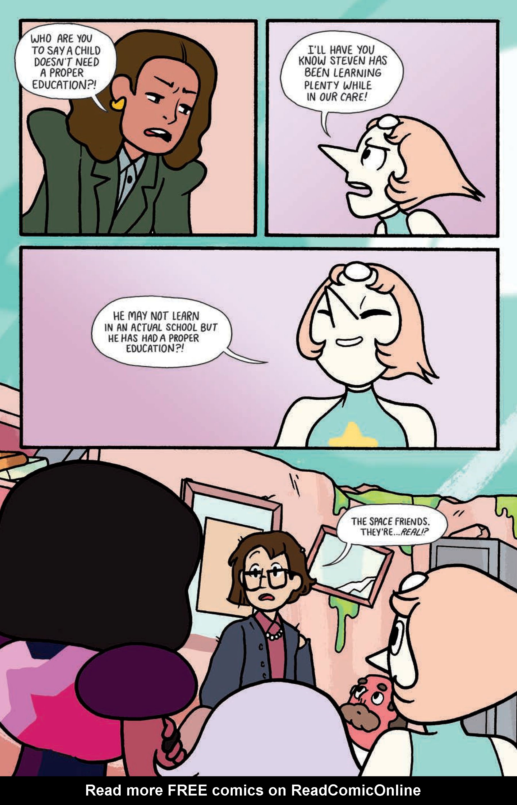 Read online Steven Universe: Too Cool For School comic -  Issue # TPB - 129