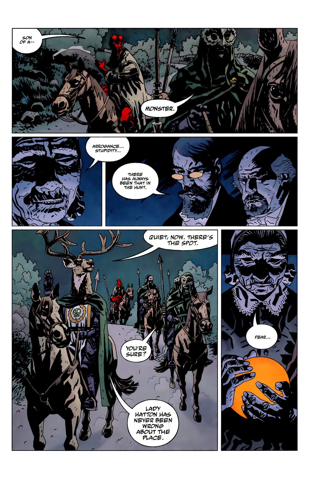 Hellboy: The Wild Hunt chapter 1 page 26