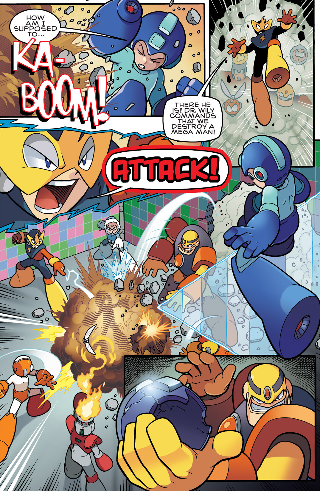 Read online Mega Man comic -  Issue # _TPB 1 - 97