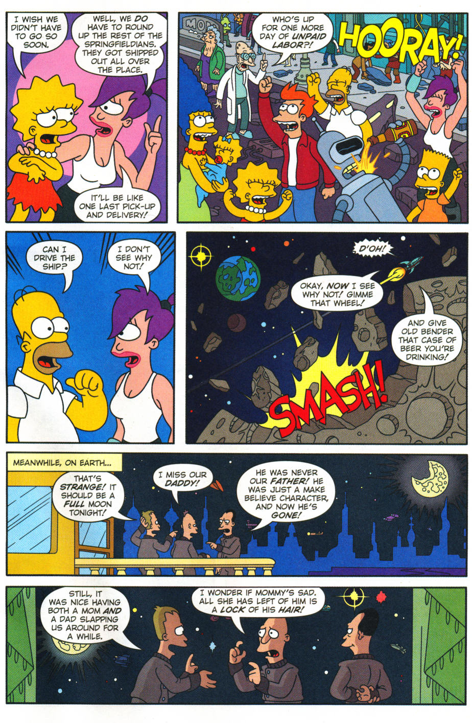 Read online The Simpsons/Futurama Crossover Crisis II comic -  Issue #2 - 28