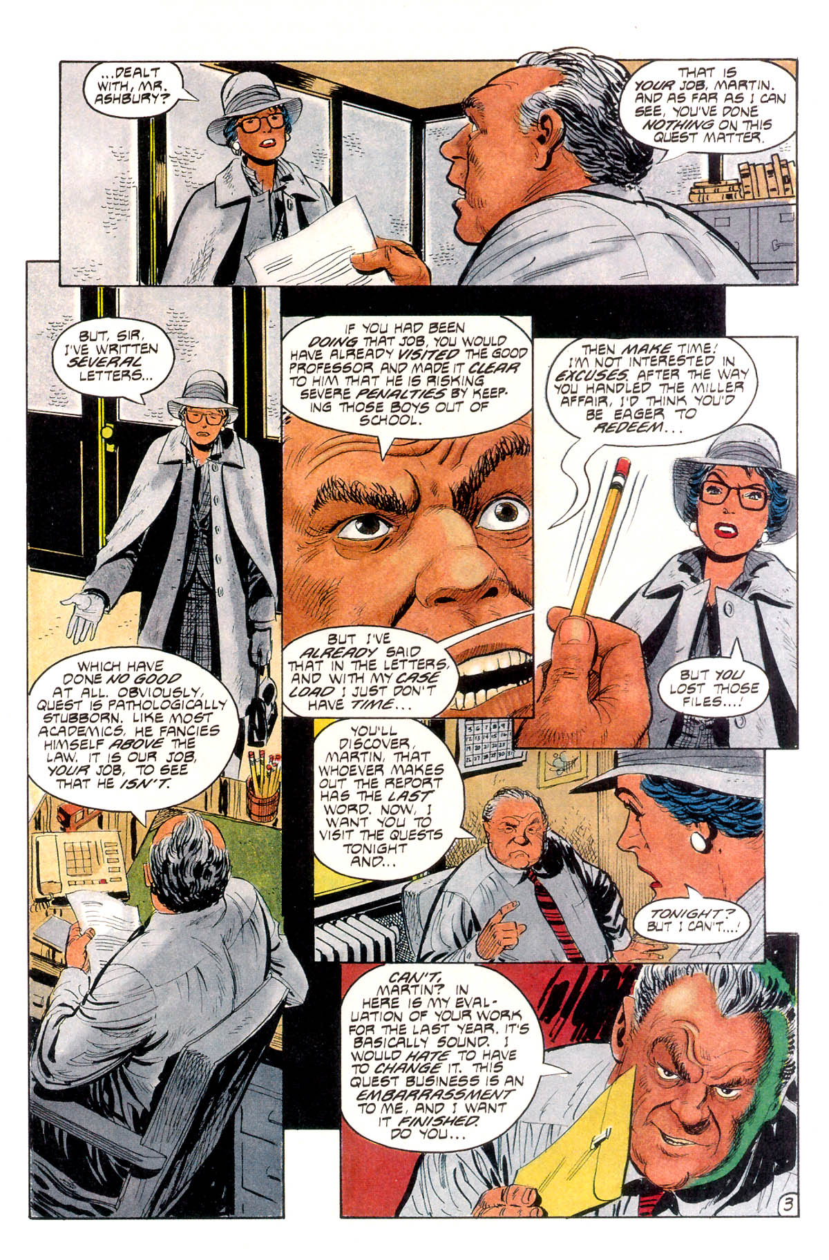 Read online Jonny Quest comic -  Issue #7 - 6