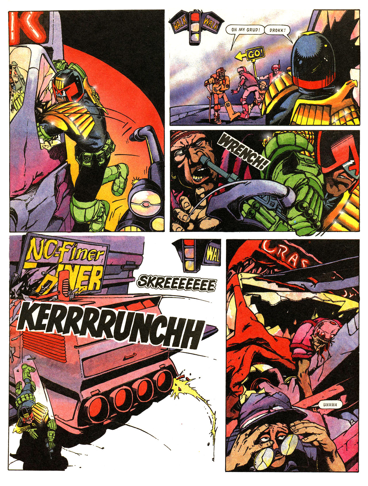Read online Judge Dredd: The Megazine (vol. 2) comic -  Issue #69 - 10