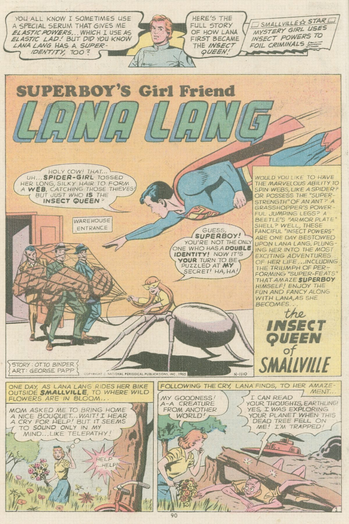 Read online The Superman Family comic -  Issue #167 - 90