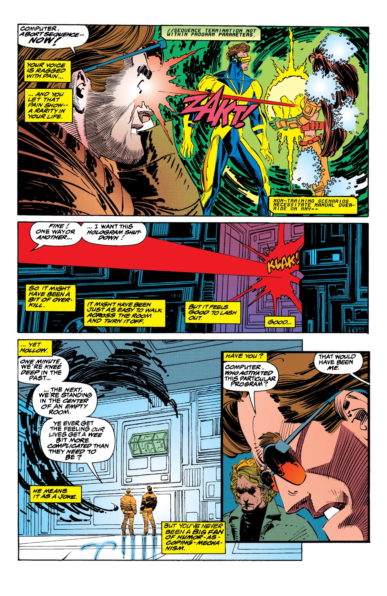 Read online X-Men: The Wedding of Cyclops and Phoenix comic -  Issue # TPB Part 3 - 97