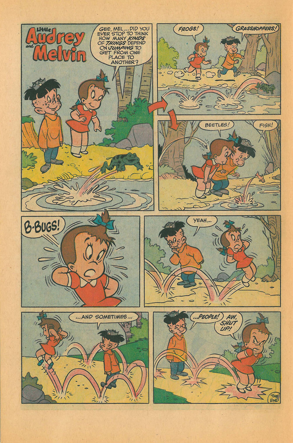 Read online Little Audrey And Melvin comic -  Issue #36 - 10