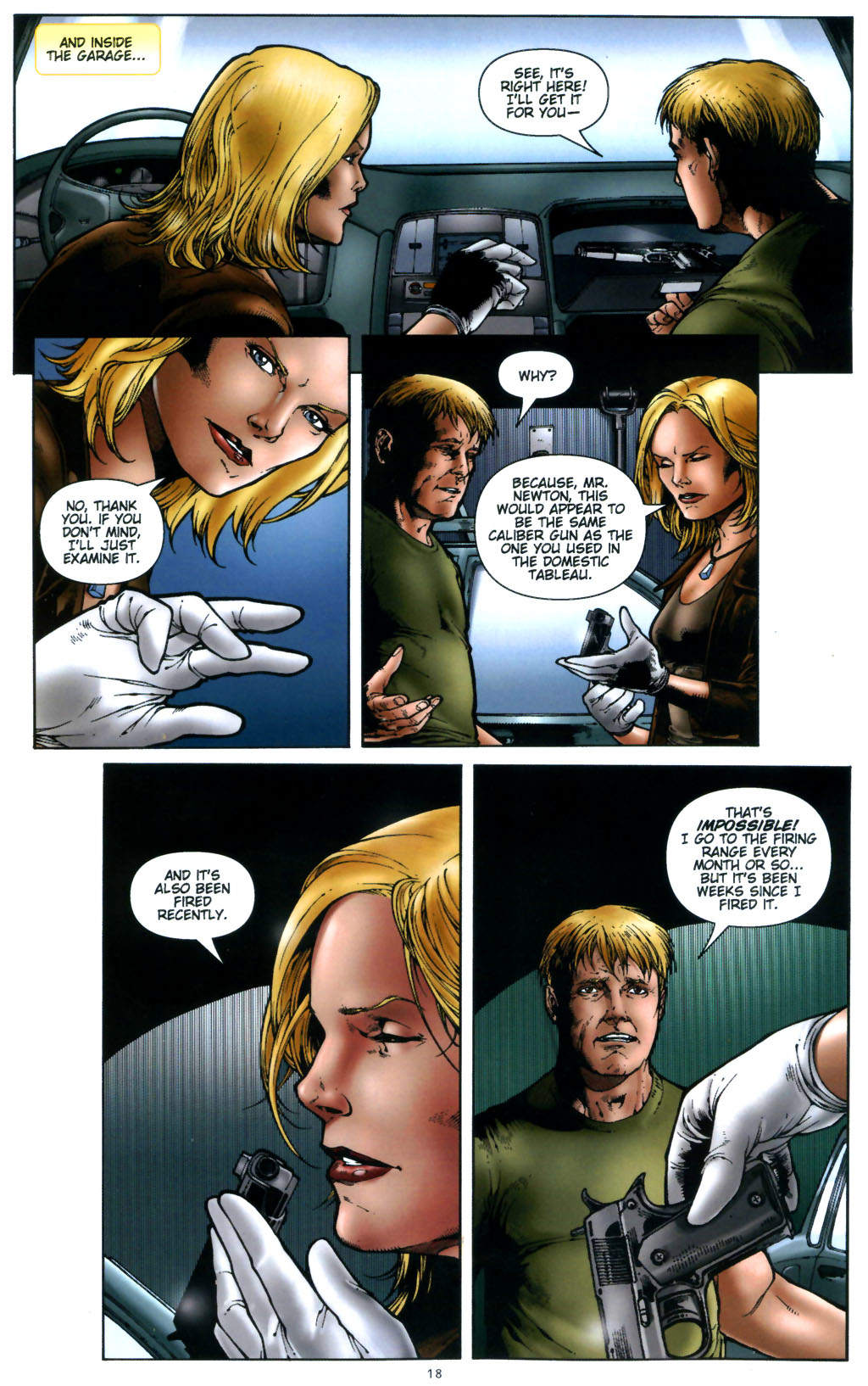 Read online CSI: Crime Scene Investigation: Demon House comic -  Issue #4 - 15