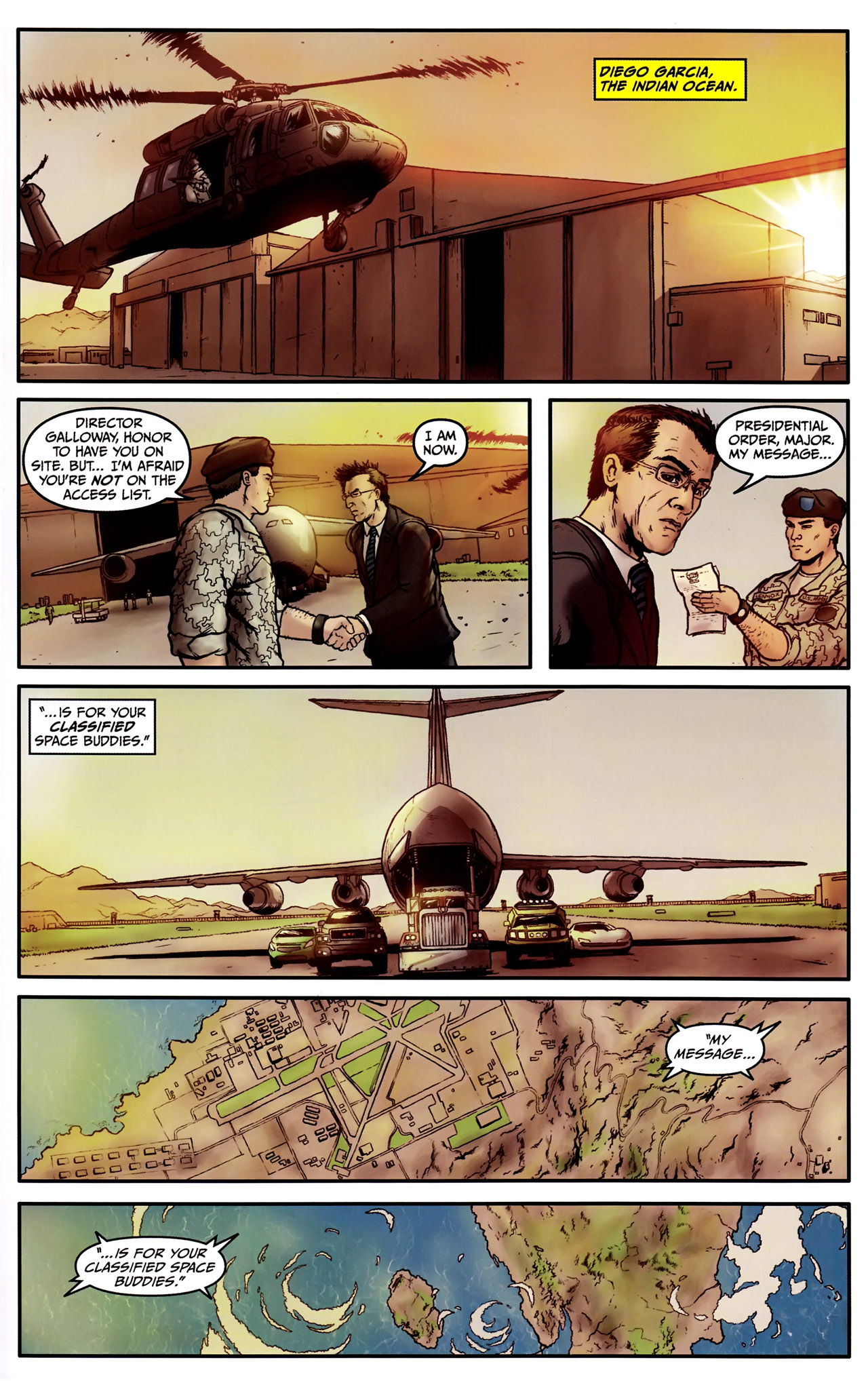 Read online Transformers: Revenge of the Fallen — Official Movie Adaptation comic -  Issue #1 - 17