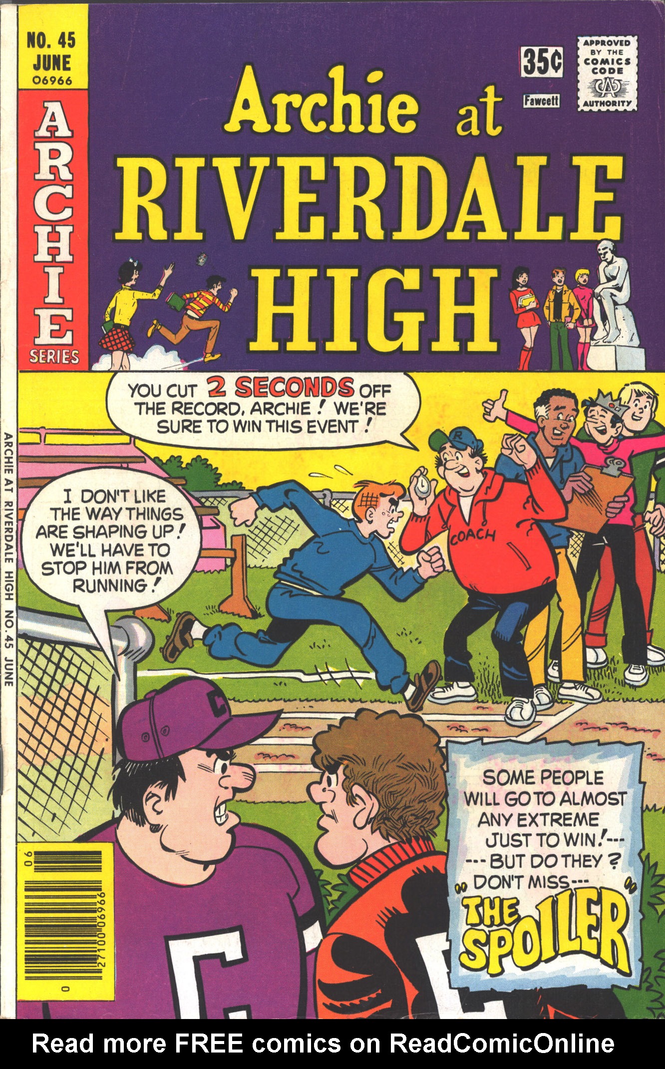 Read online Archie at Riverdale High (1972) comic -  Issue #45 - 1