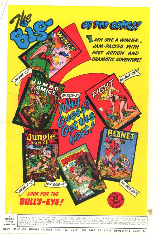 Read online Jungle Comics comic -  Issue #102 - 2
