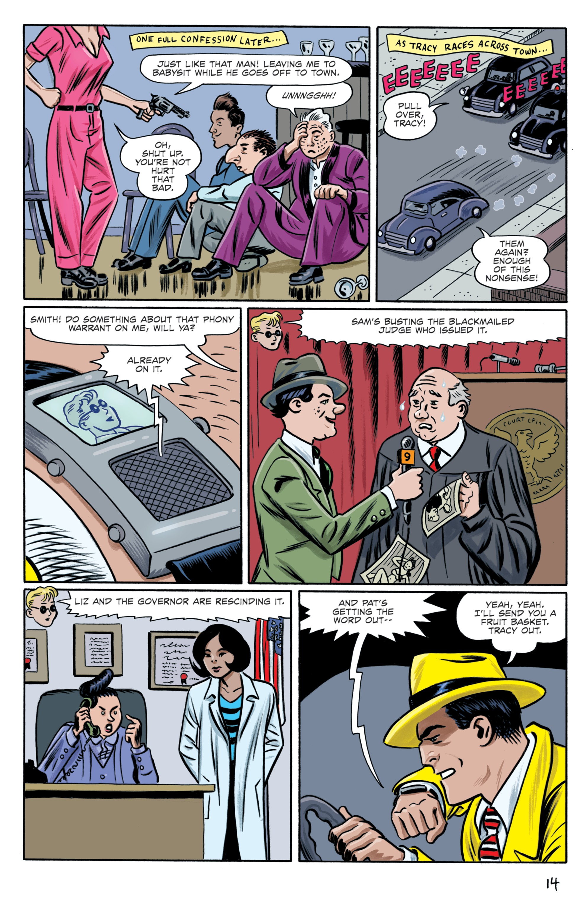 Read online Dick Tracy: Dead Or Alive comic -  Issue #4 - 16