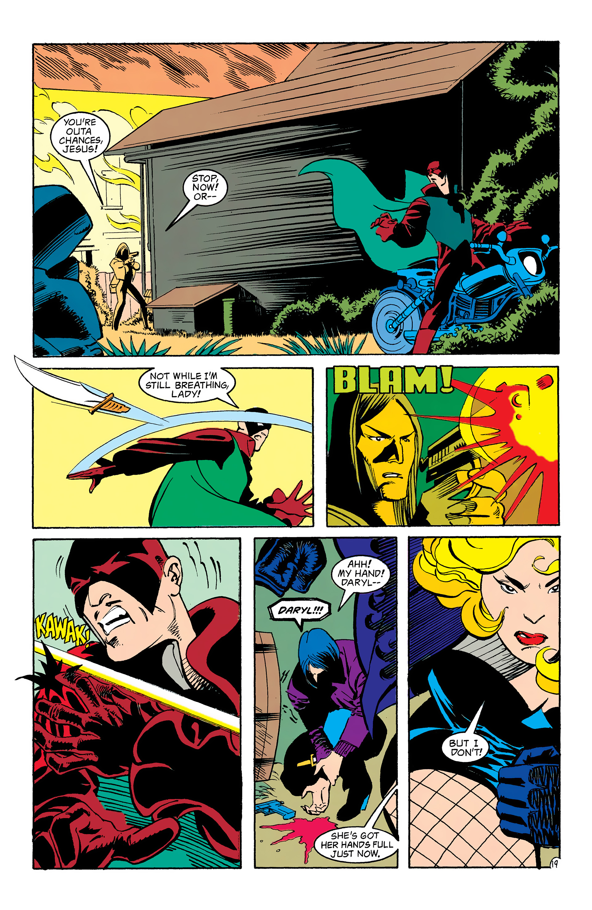 Read online Black Canary (1993) comic -  Issue #7 - 20