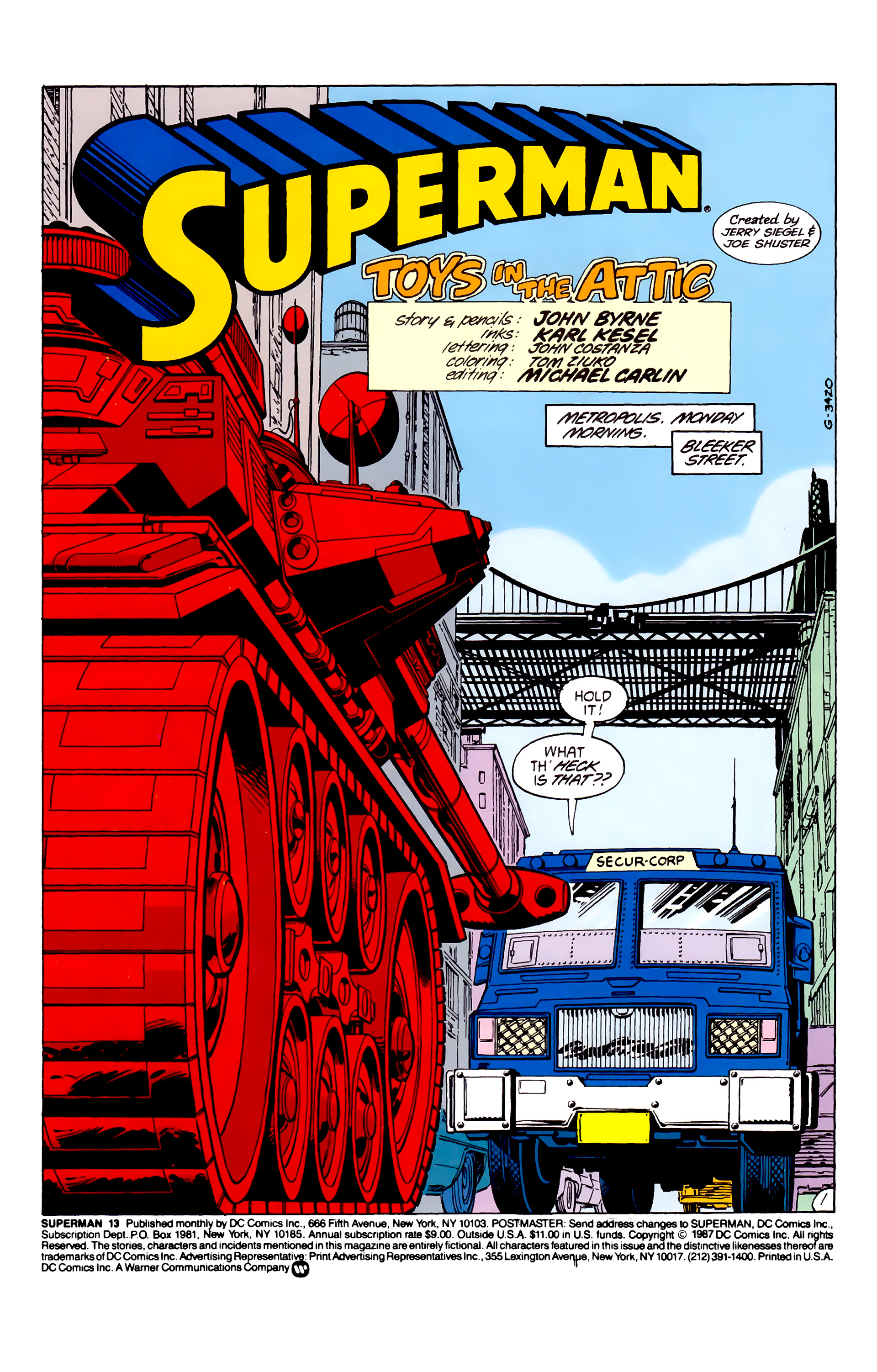 Read online Superman (1987) comic -  Issue #13 - 2