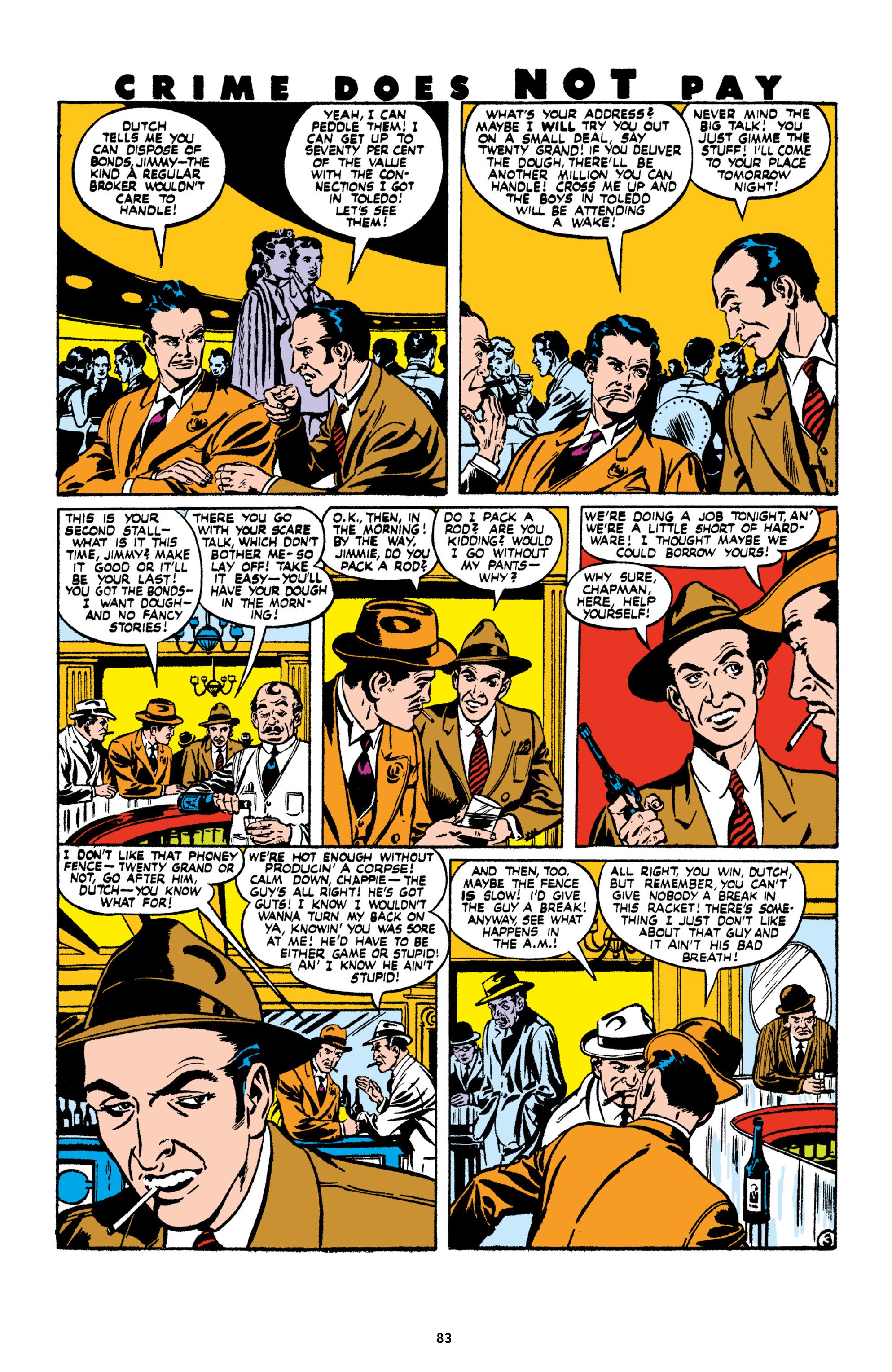 Read online Crime Does Not Pay Archives comic -  Issue # TPB 9 (Part 1) - 85