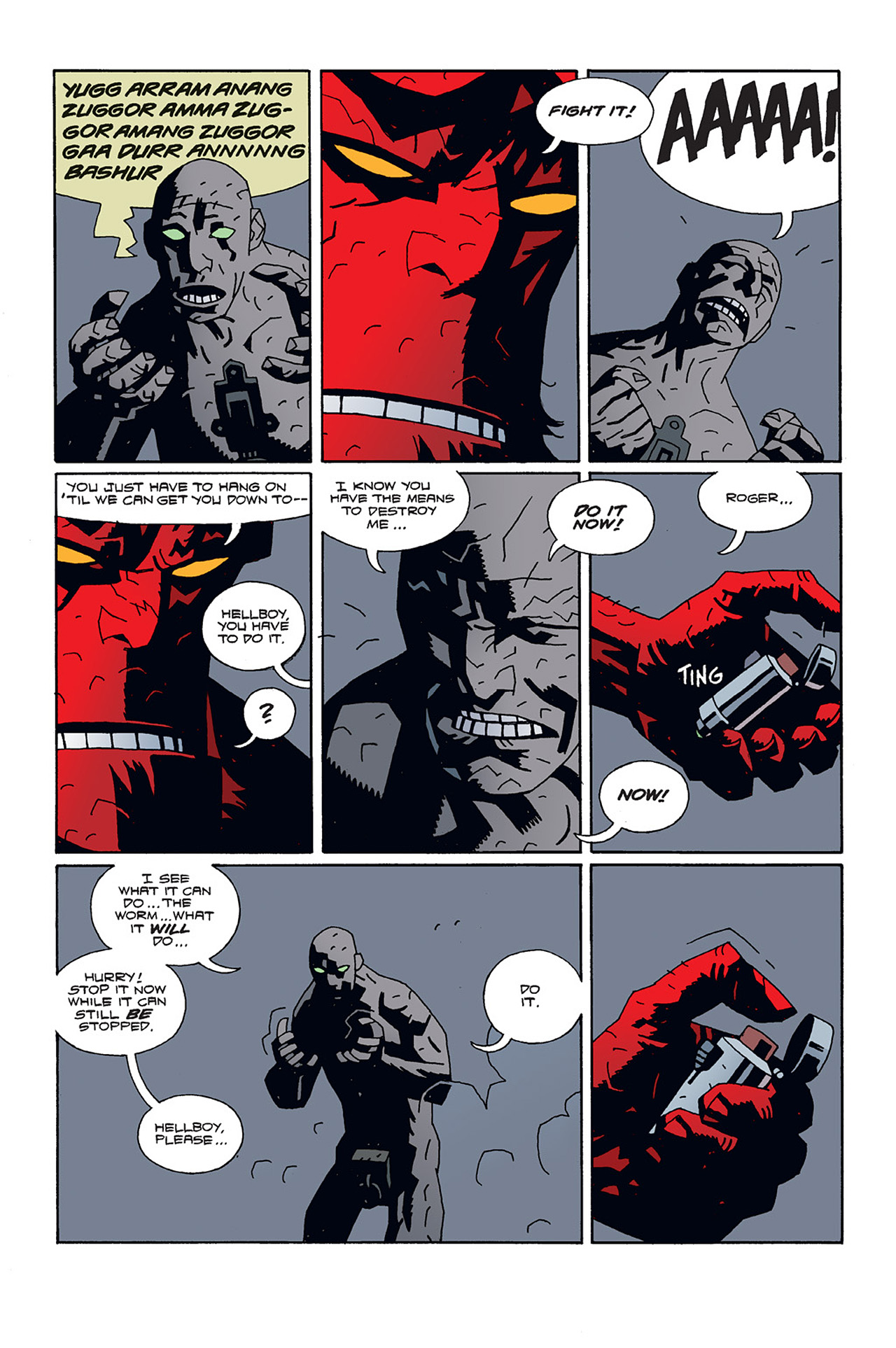 Read online Hellboy: Conqueror Worm comic -  Issue #4 - 22