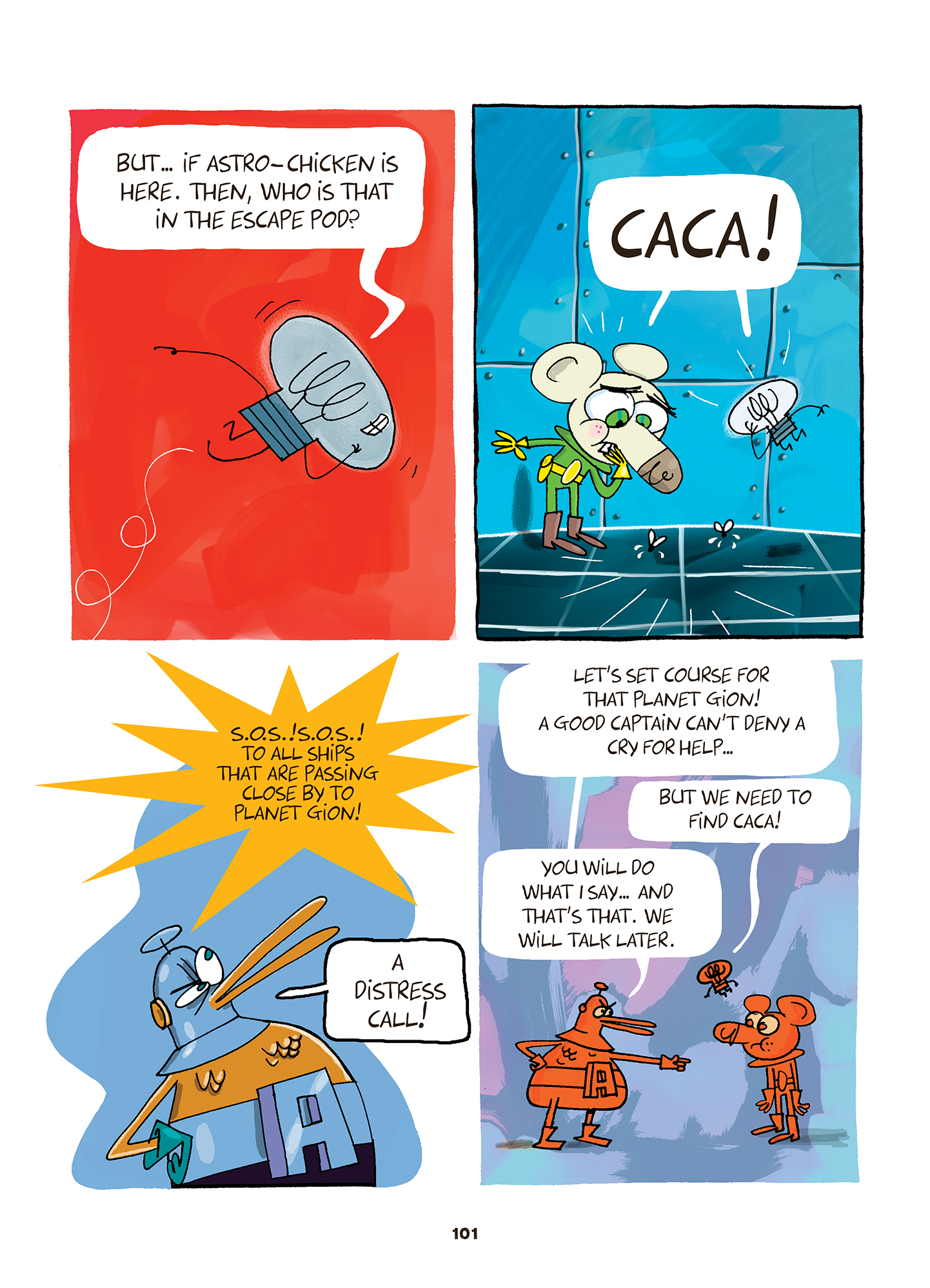 Read online Astro Mouse and Light Bulb comic -  Issue # TPB - 103