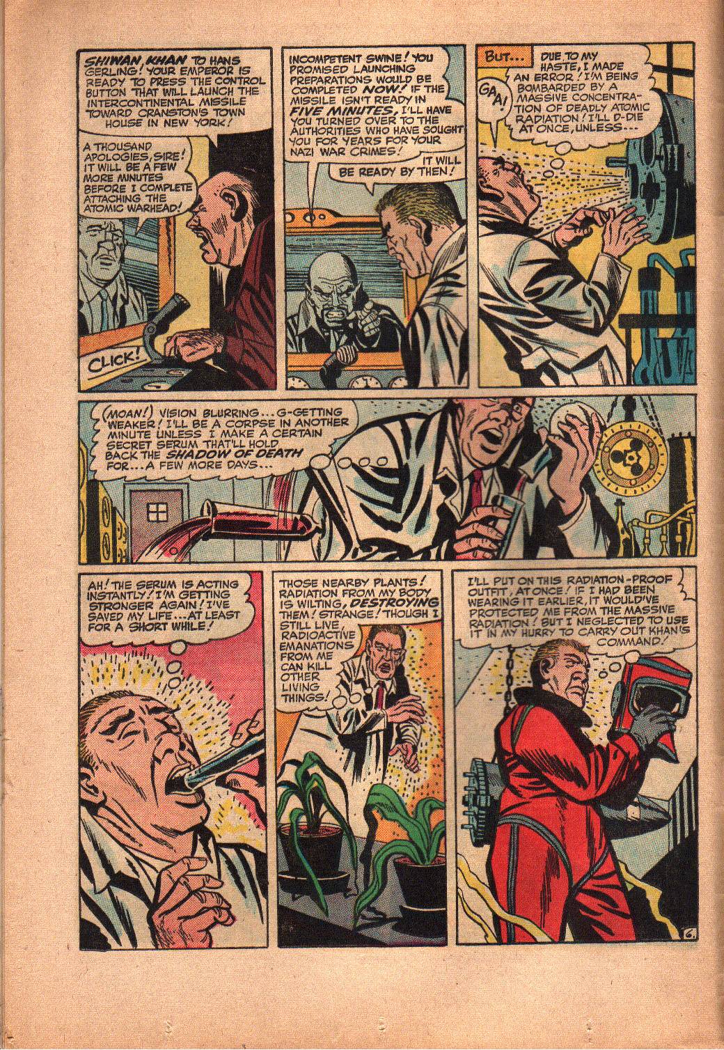 Read online The Shadow (1964) comic -  Issue #5 - 7