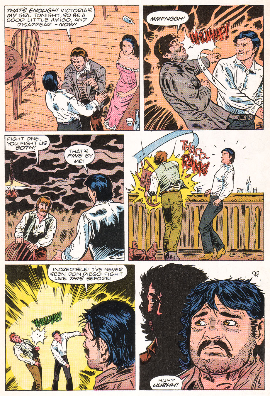 Read online Zorro (1990) comic -  Issue #12 - 20