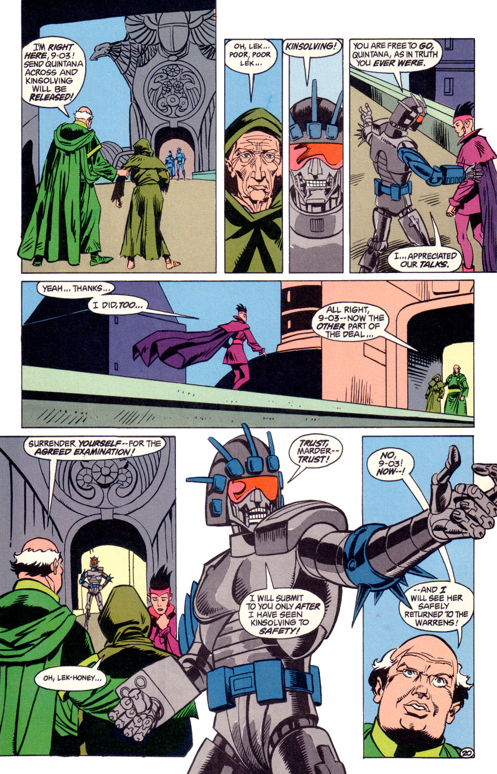 Read online Electric Warrior comic -  Issue #7 - 22