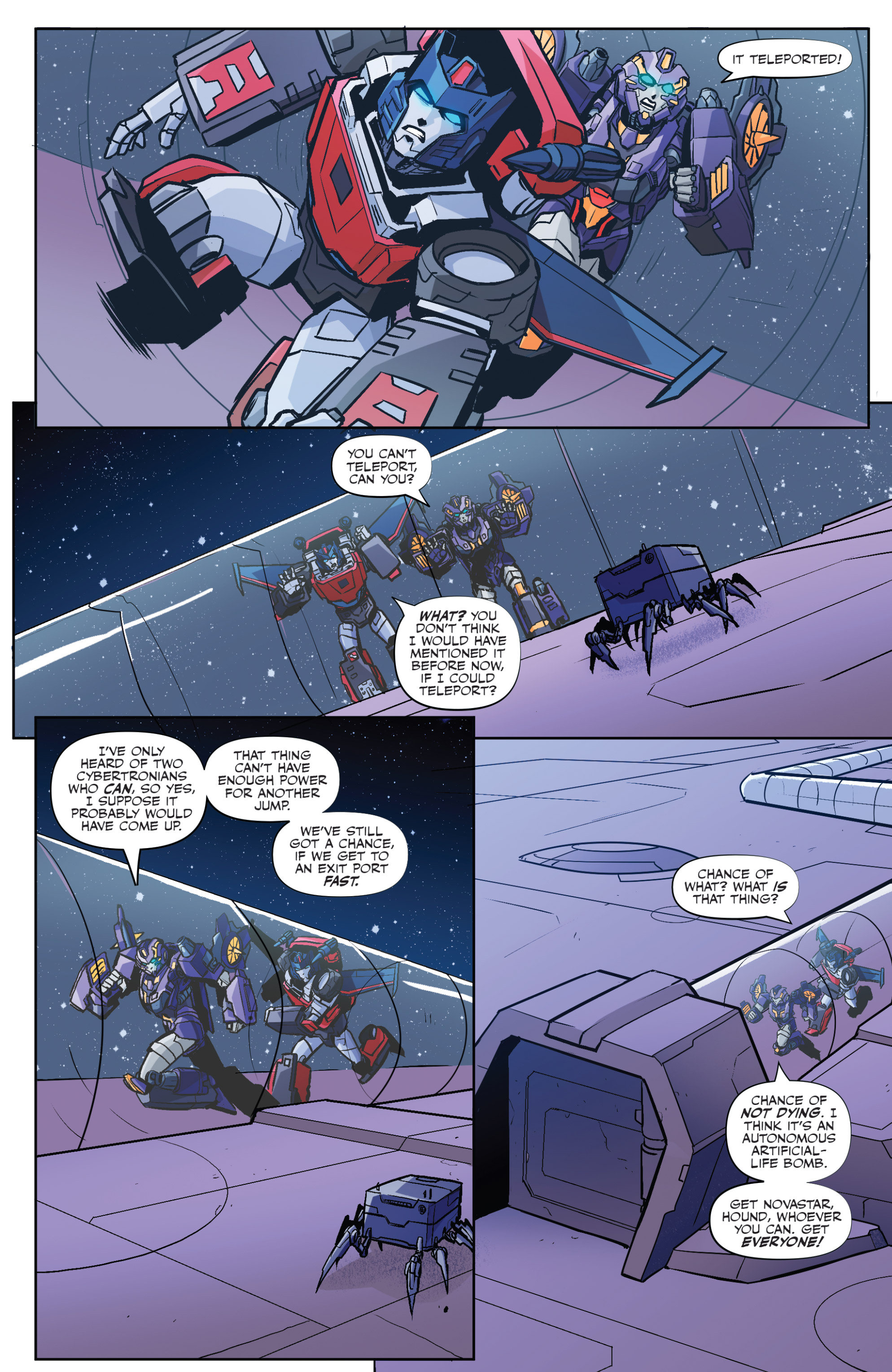 Read online Transformers (2019) comic -  Issue #12 - 18