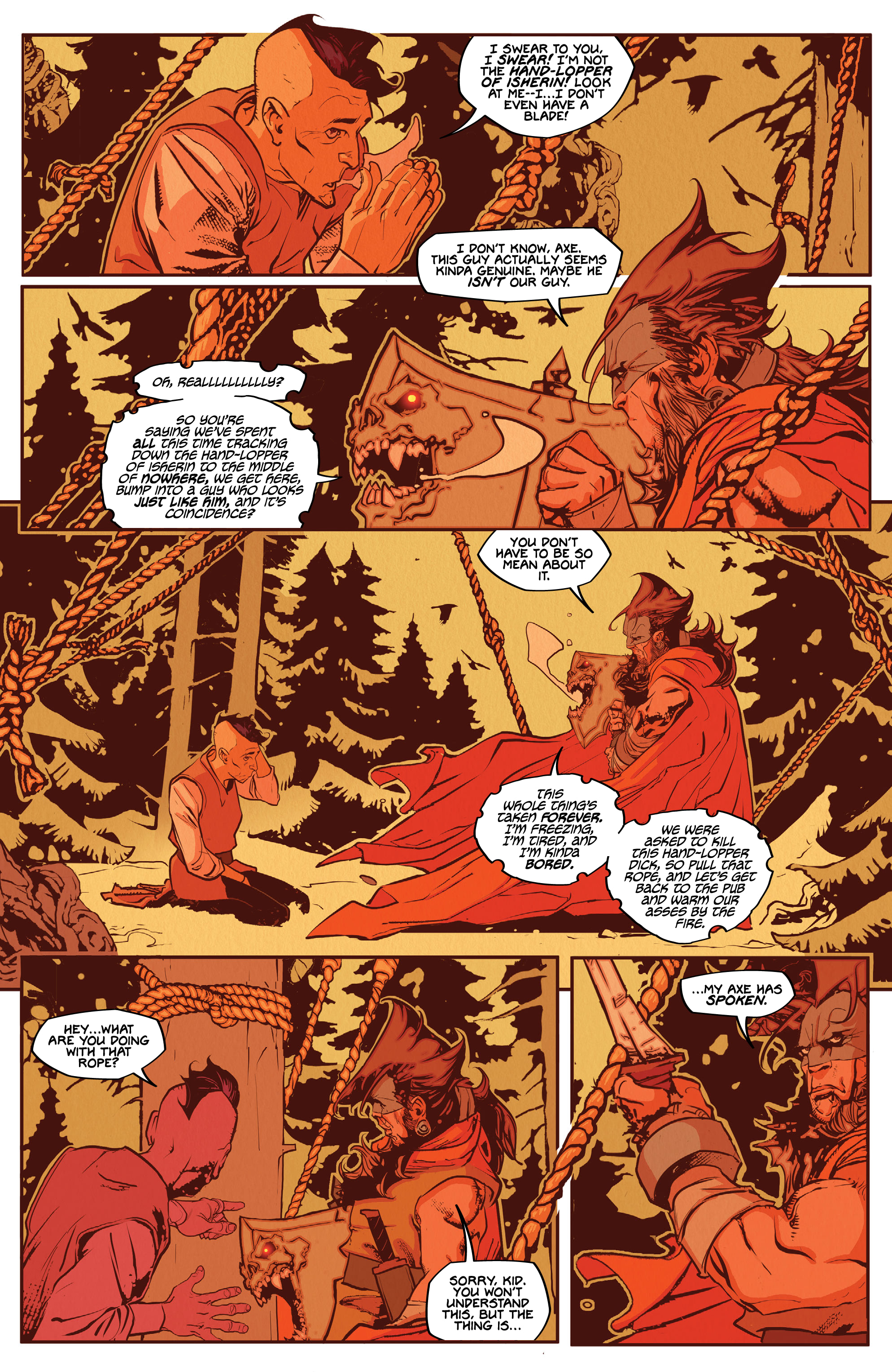 Read online Barbaric Hell to Pay comic -  Issue #3 - 3