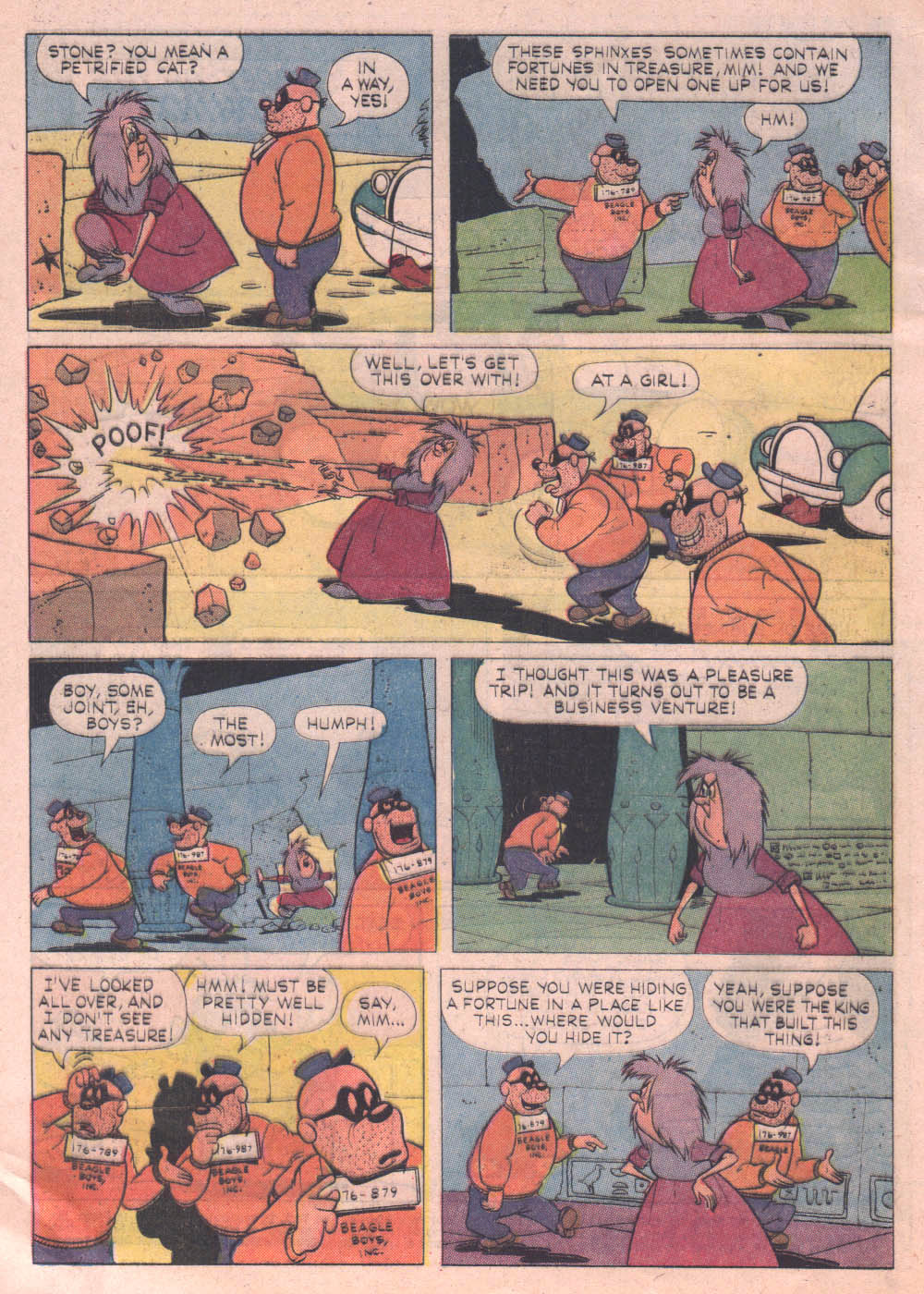 Read online Walt Disney THE BEAGLE BOYS comic -  Issue #1 - 4