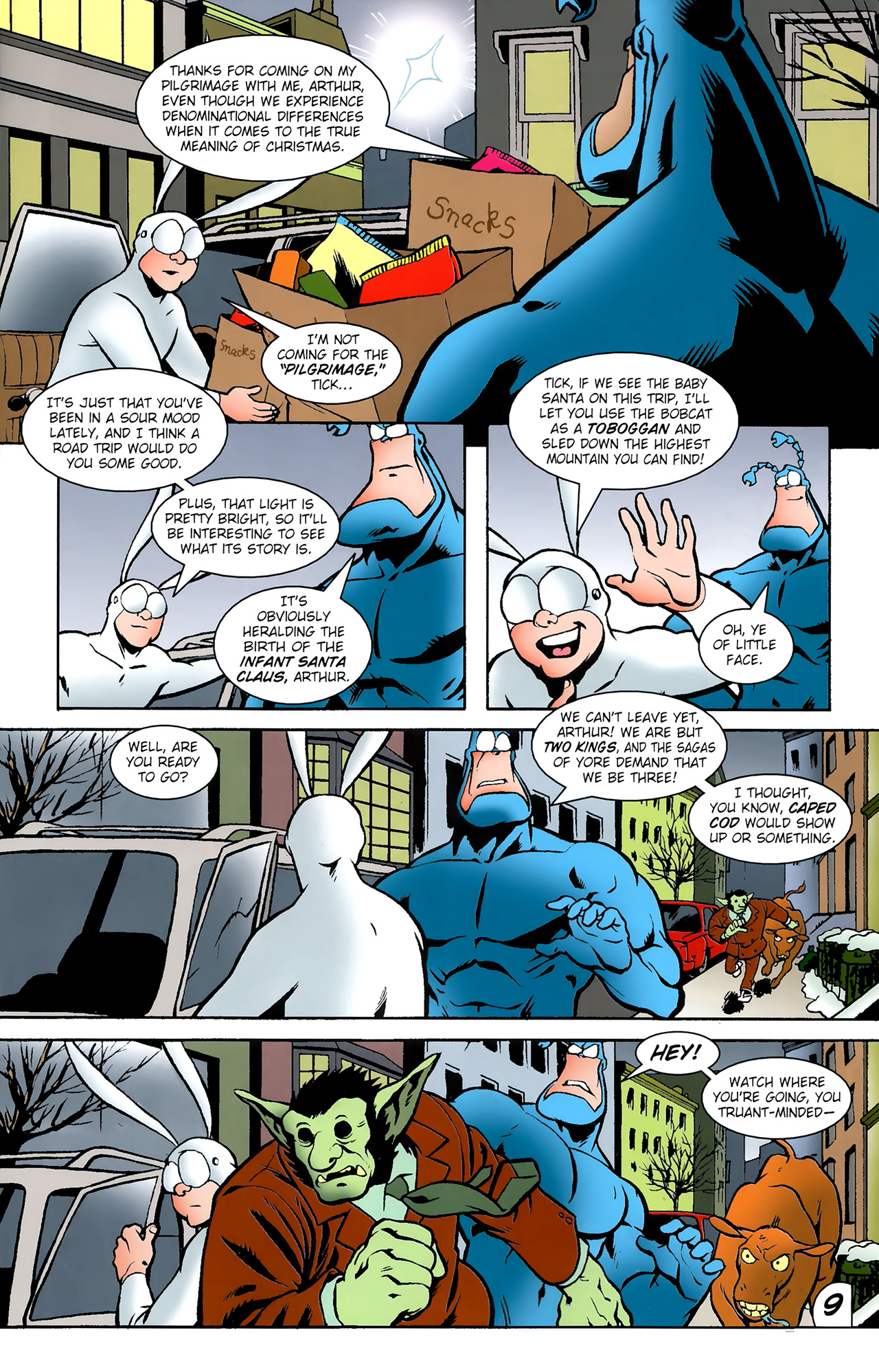 Read online The Tick New Series comic -  Issue #7 - 11