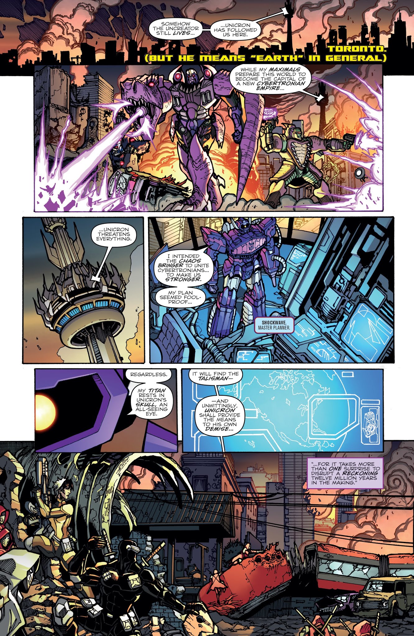 Read online Transformers: Unicron comic -  Issue #5 - 5