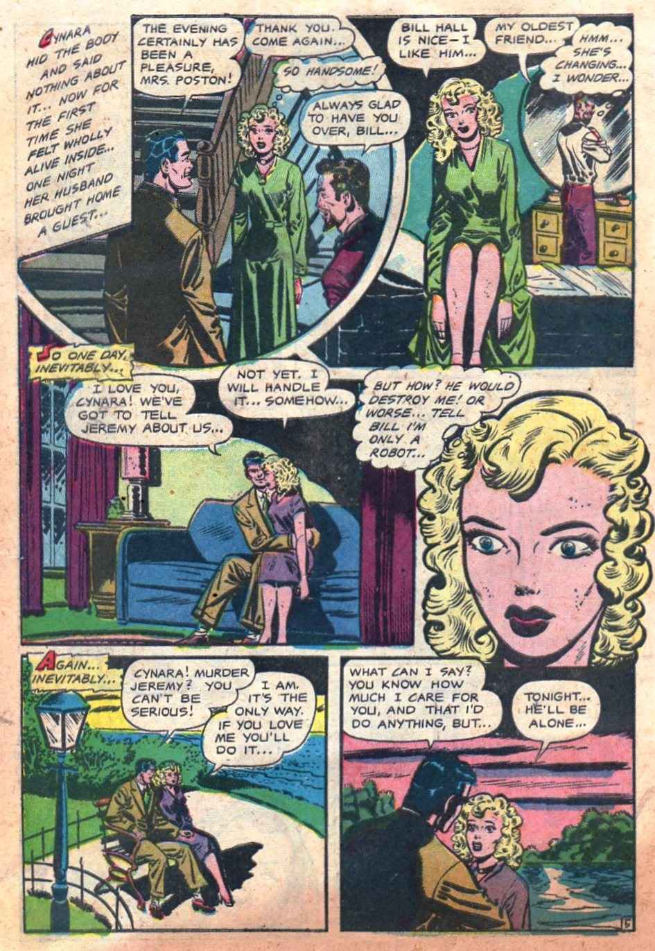 Read online Voodoo (1952) comic -  Issue #3 - 30