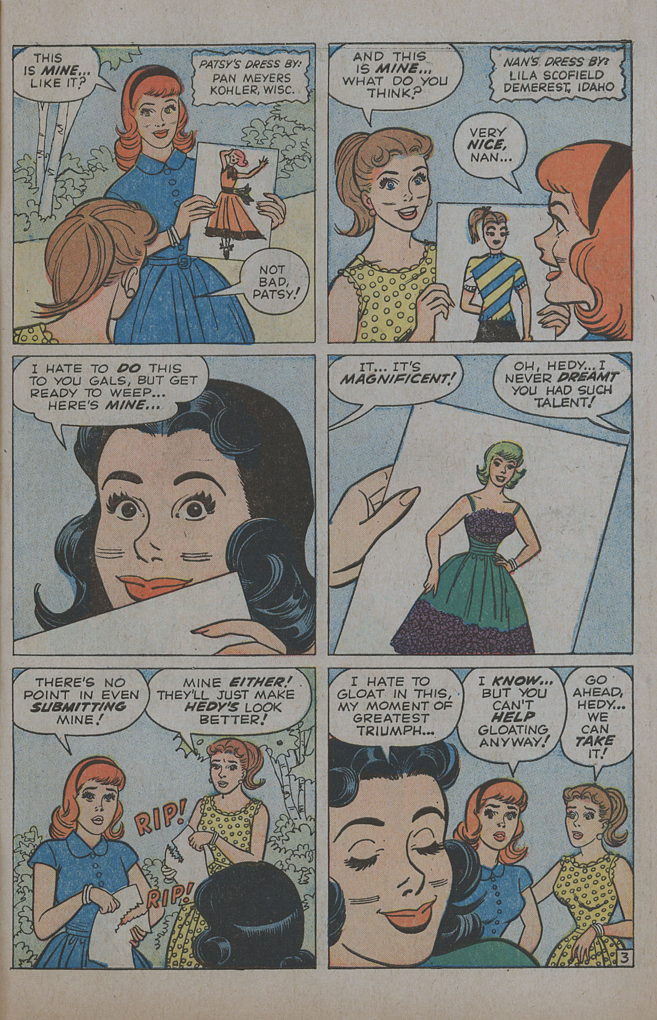 Read online Patsy and Hedy comic -  Issue #67 - 31