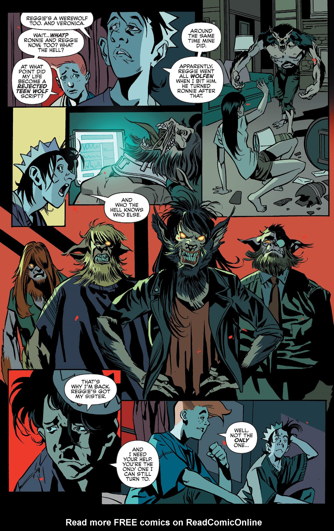 Read online Jughead The Hunger comic -  Issue #6 - 10
