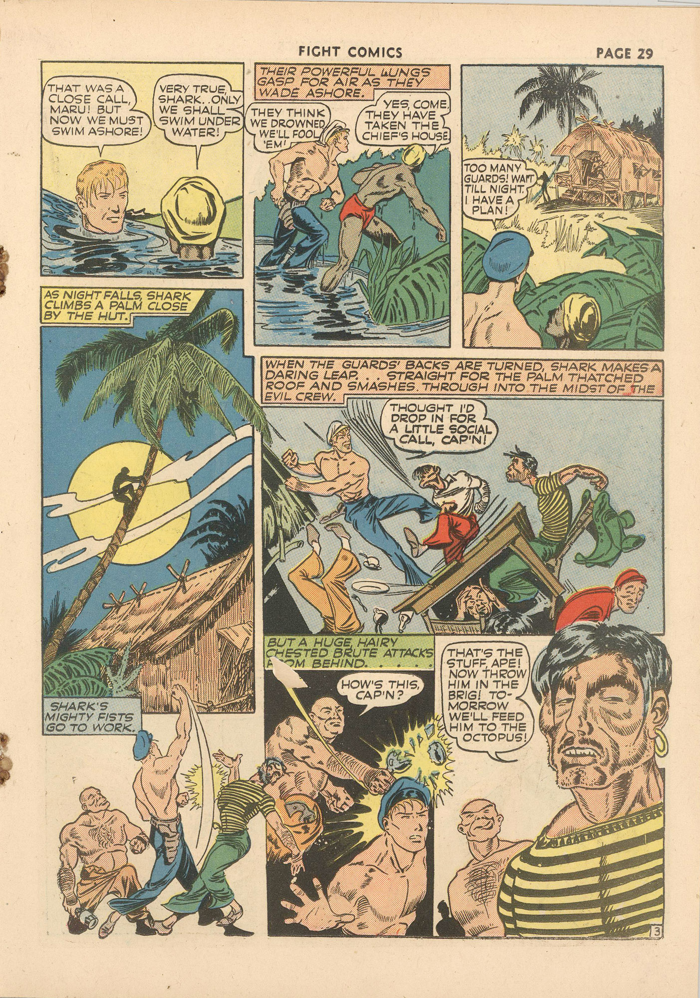 Read online Fight Comics comic -  Issue #16 - 32