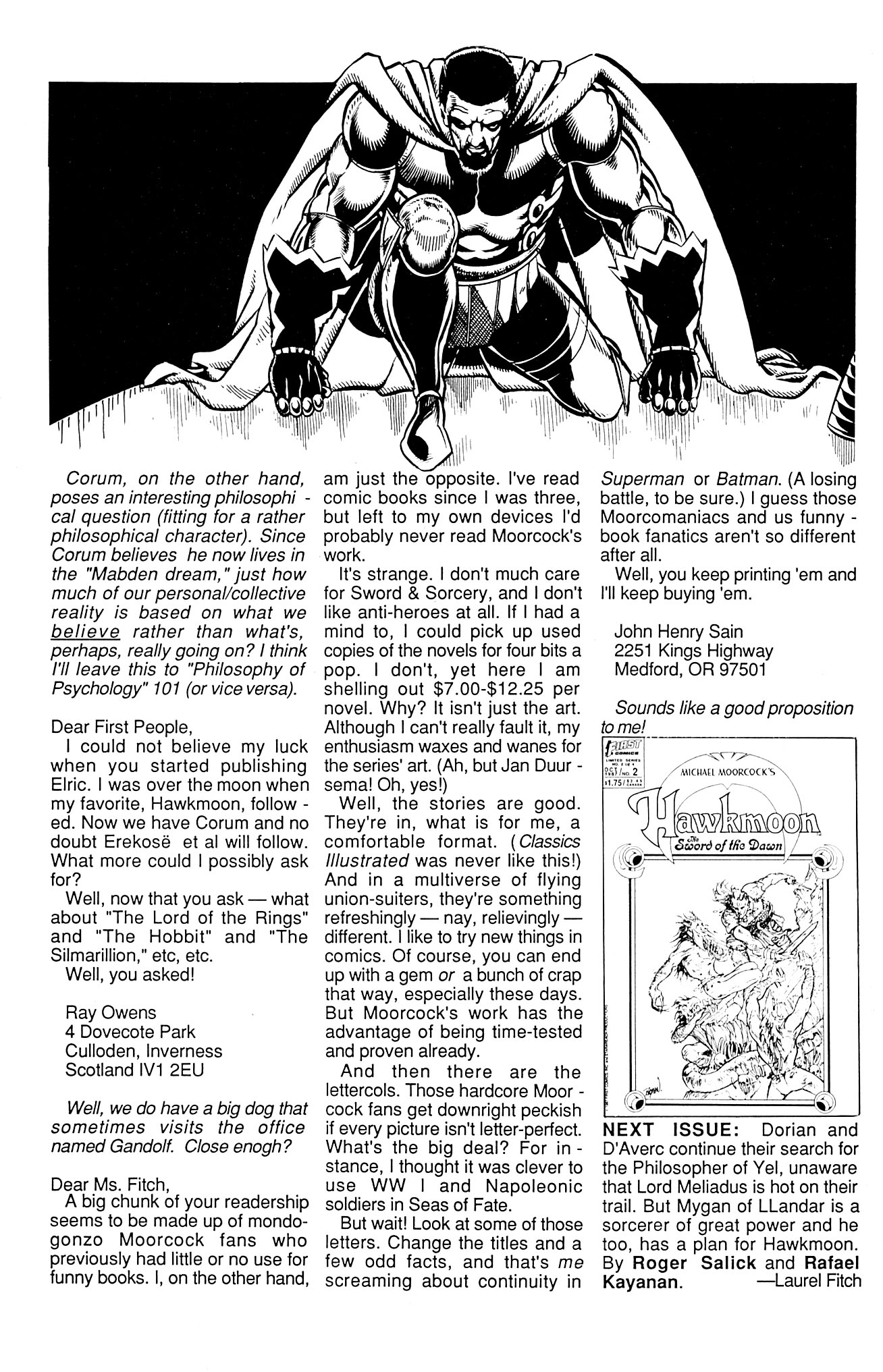 Read online Hawkmoon: The Sword of the Dawn comic -  Issue #1 - 31
