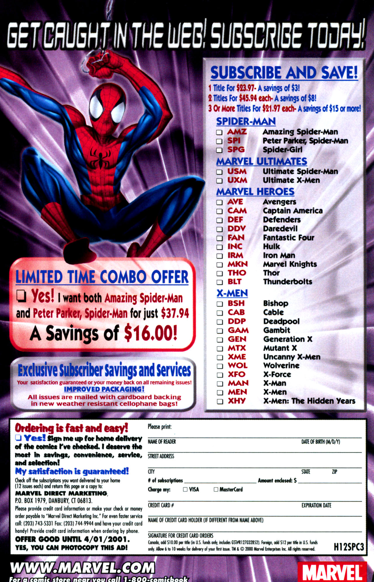 Read online Ultimate Marvel Team-Up comic -  Issue #1 - 33