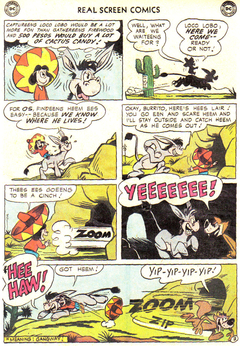 Read online Real Screen Comics comic -  Issue #103 - 21