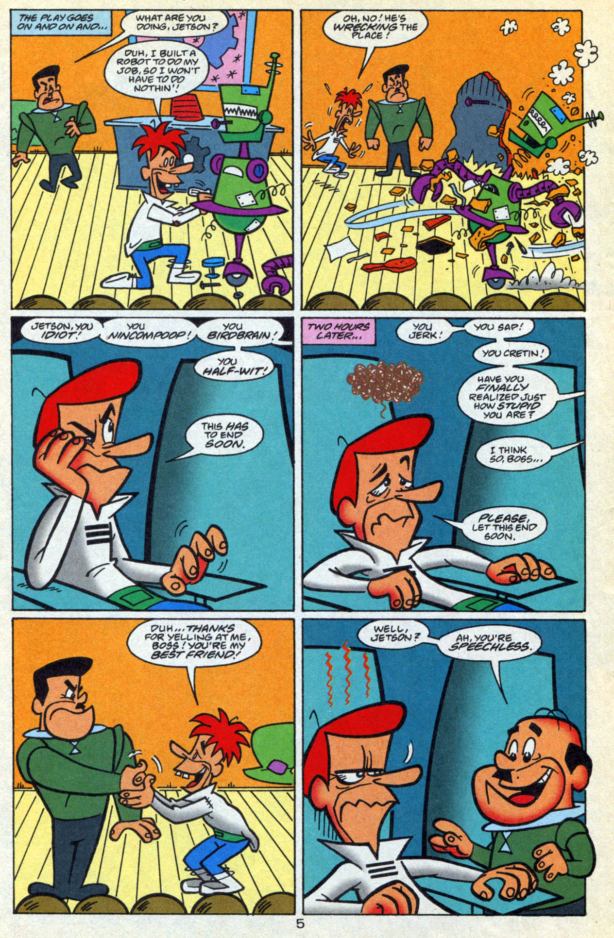 Read online The Flintstones and the Jetsons comic -  Issue #16 - 8