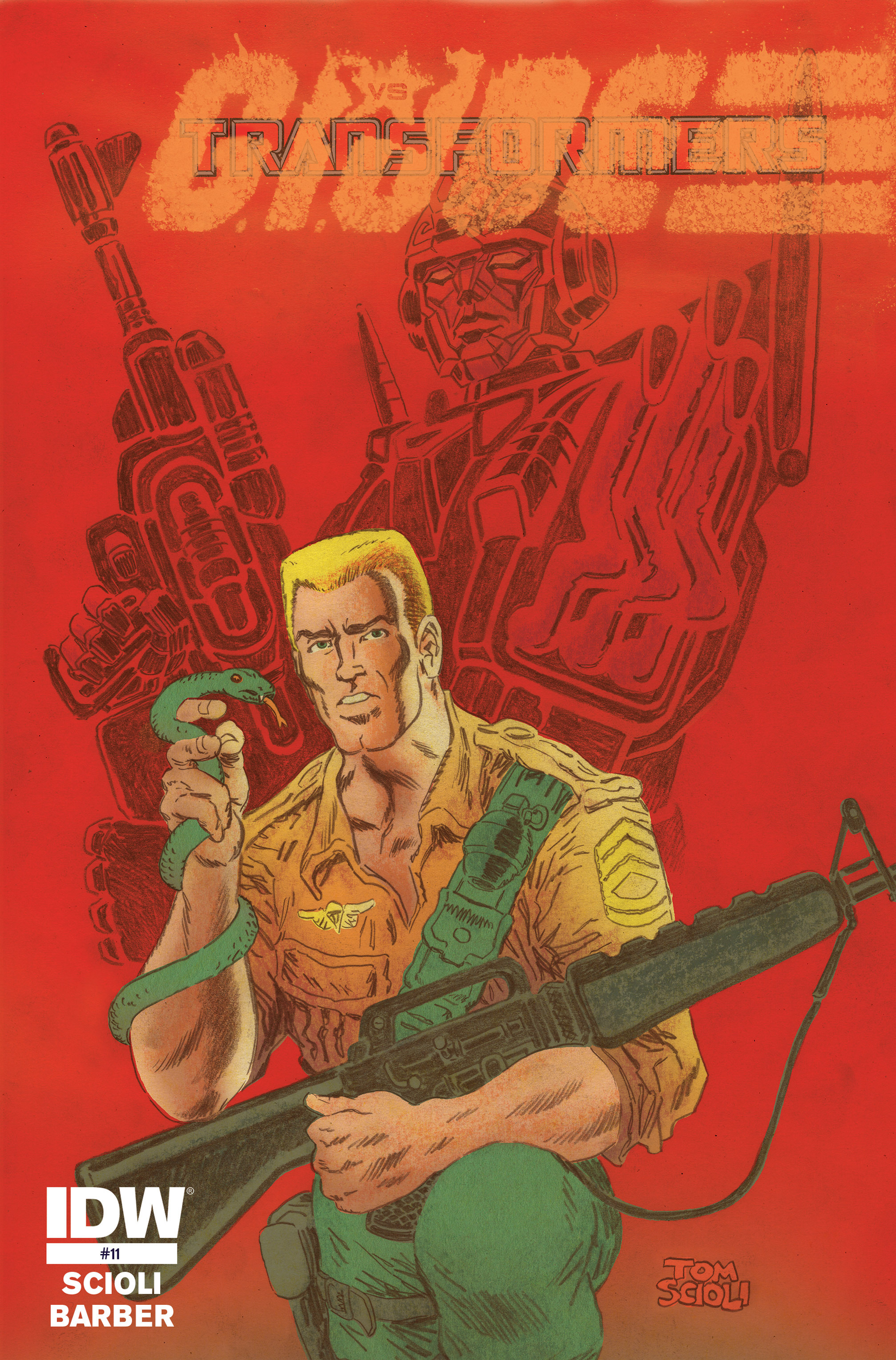 Read online The Transformers vs. G.I. Joe comic -  Issue #11 - 1