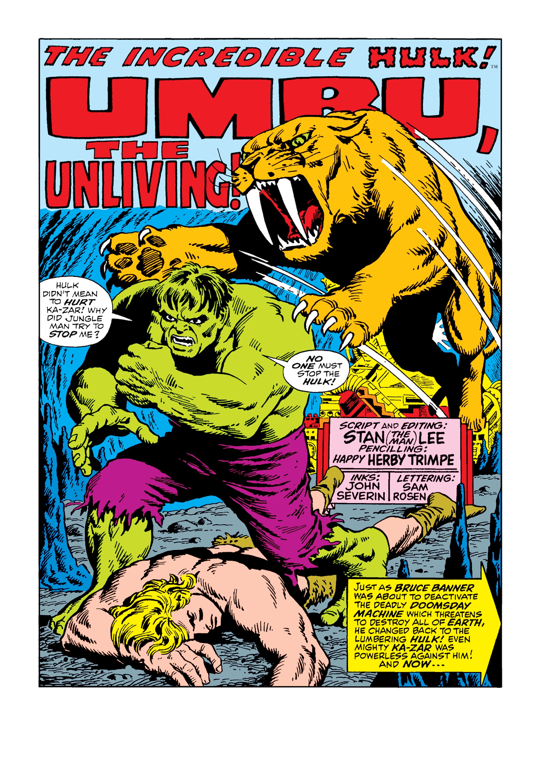 Read online Marvel Masterworks: The Incredible Hulk comic -  Issue # TPB 4 (Part 3) - 8