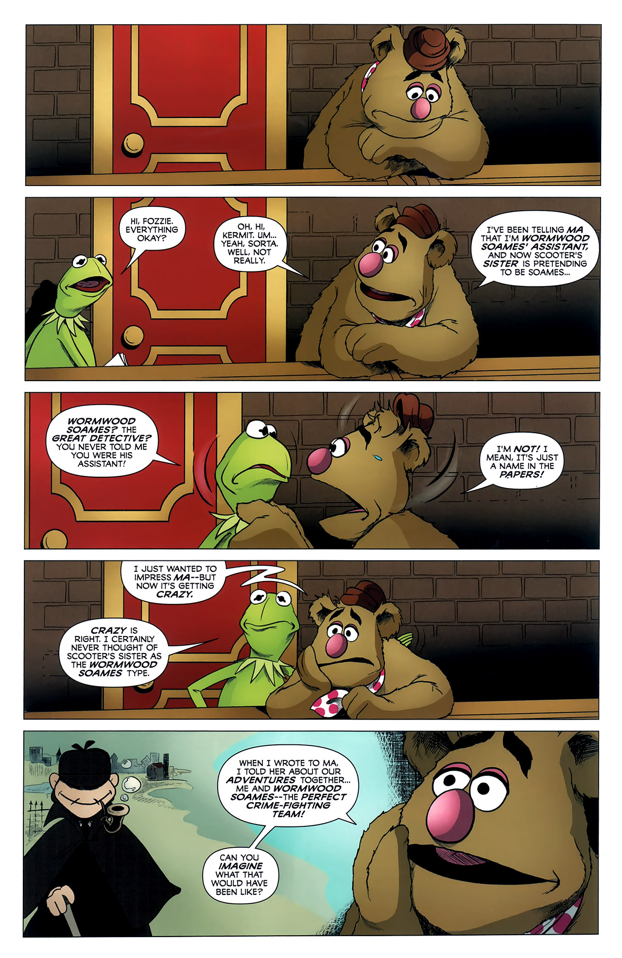 Read online The Muppet Show: The Comic Book comic -  Issue #7 - 8